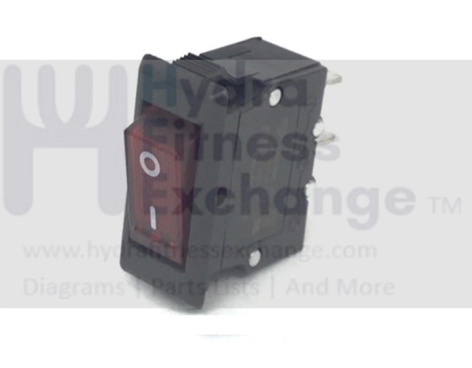 Horizon Fitness Treadmill Power Entry On Off Switch 1000304048 - Image 2
