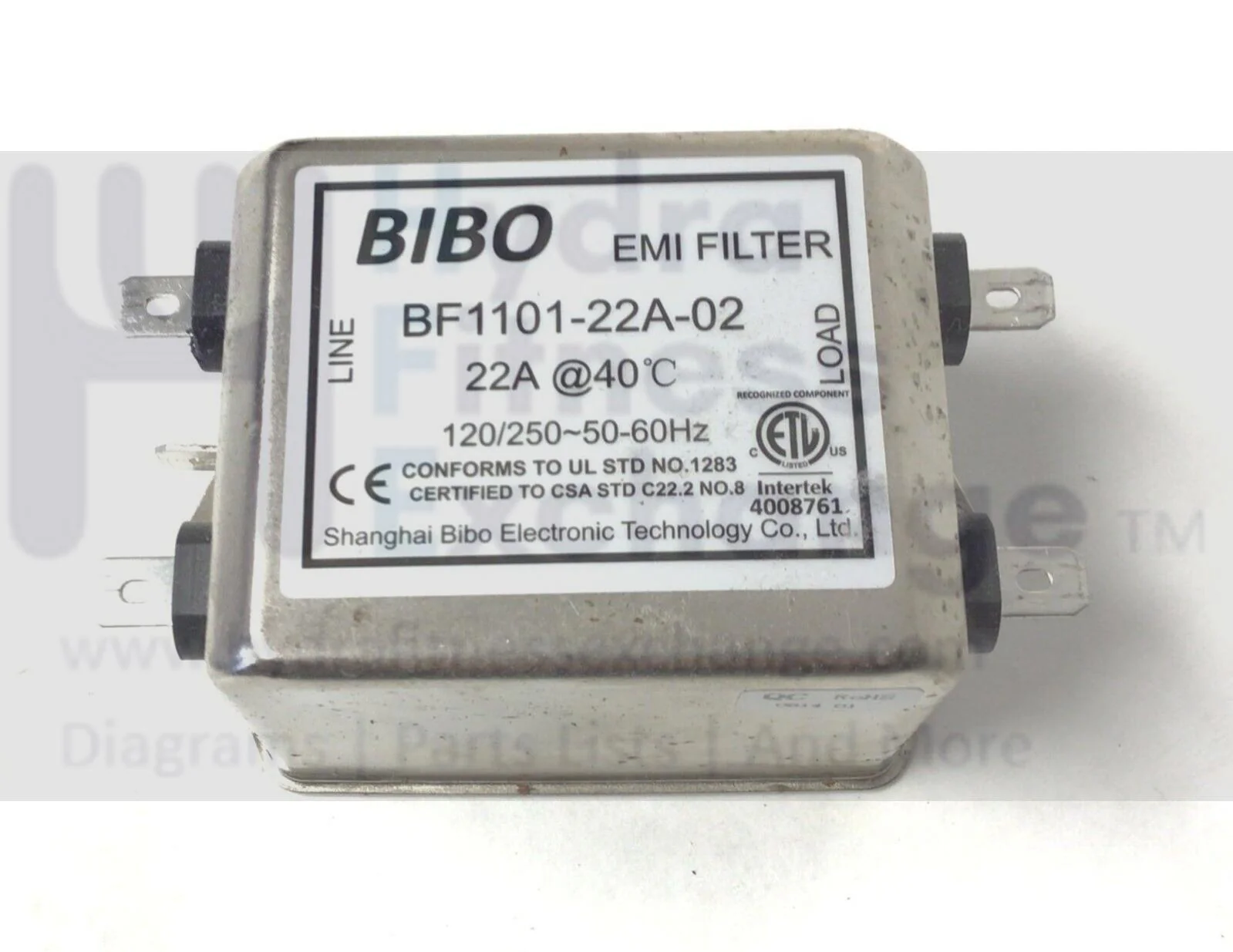 Horizon Matrix Fitness Bowflex Treadmill Power Supply Filter MFR-BF1101-22A-02 1000318765