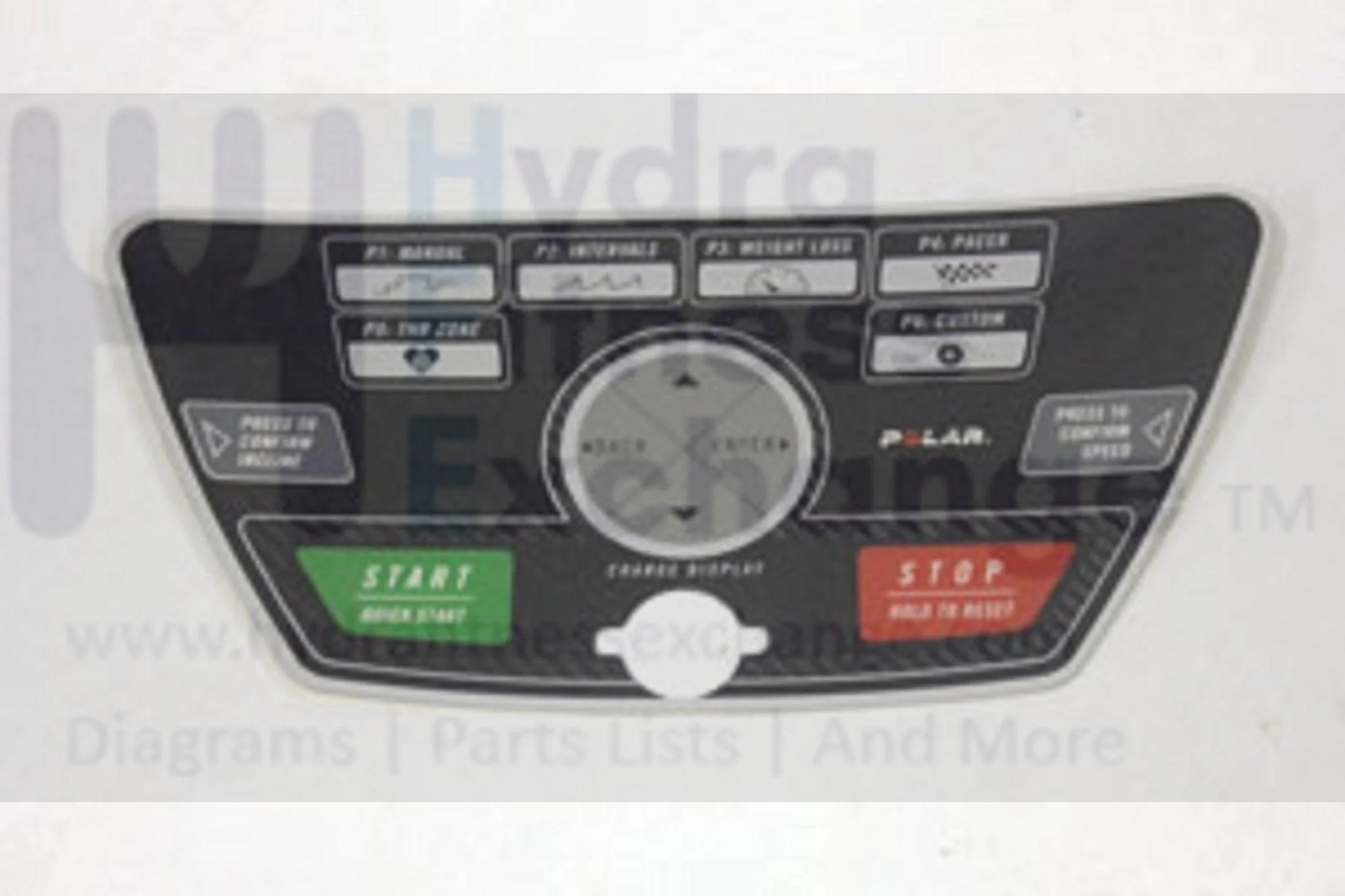 Horizon Fitness 3.3T Treadmill Overlay Programs with Control Dial 049207-A - Image 2