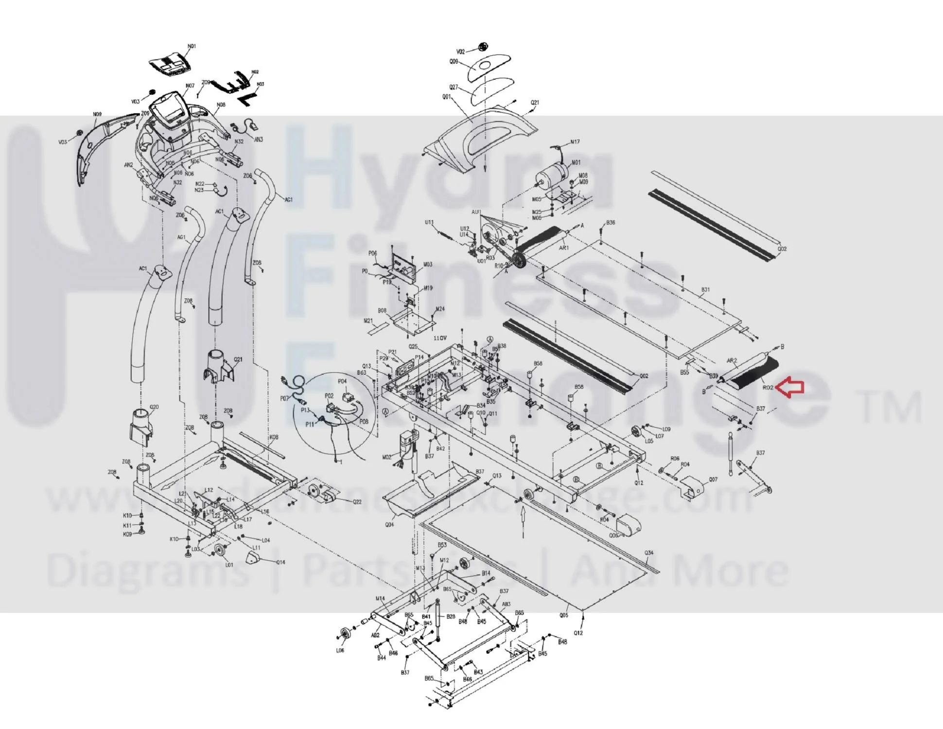 Horizon Fitness 5.0T 5.1T 5.2T 5.3T Treadmill OEM Walking Running Belt Treadbelt 004250-B - Image 6