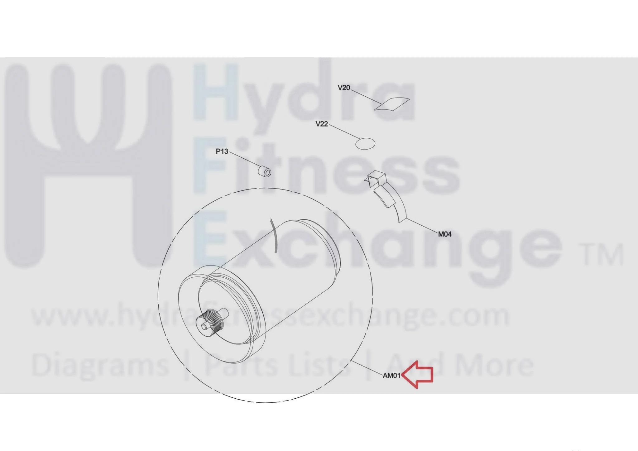 Horizon Fitness 7.0AT-04 TM1021 Treadmill Dc Drive Motor Set Semi Assembly 1000468892 - Image 2