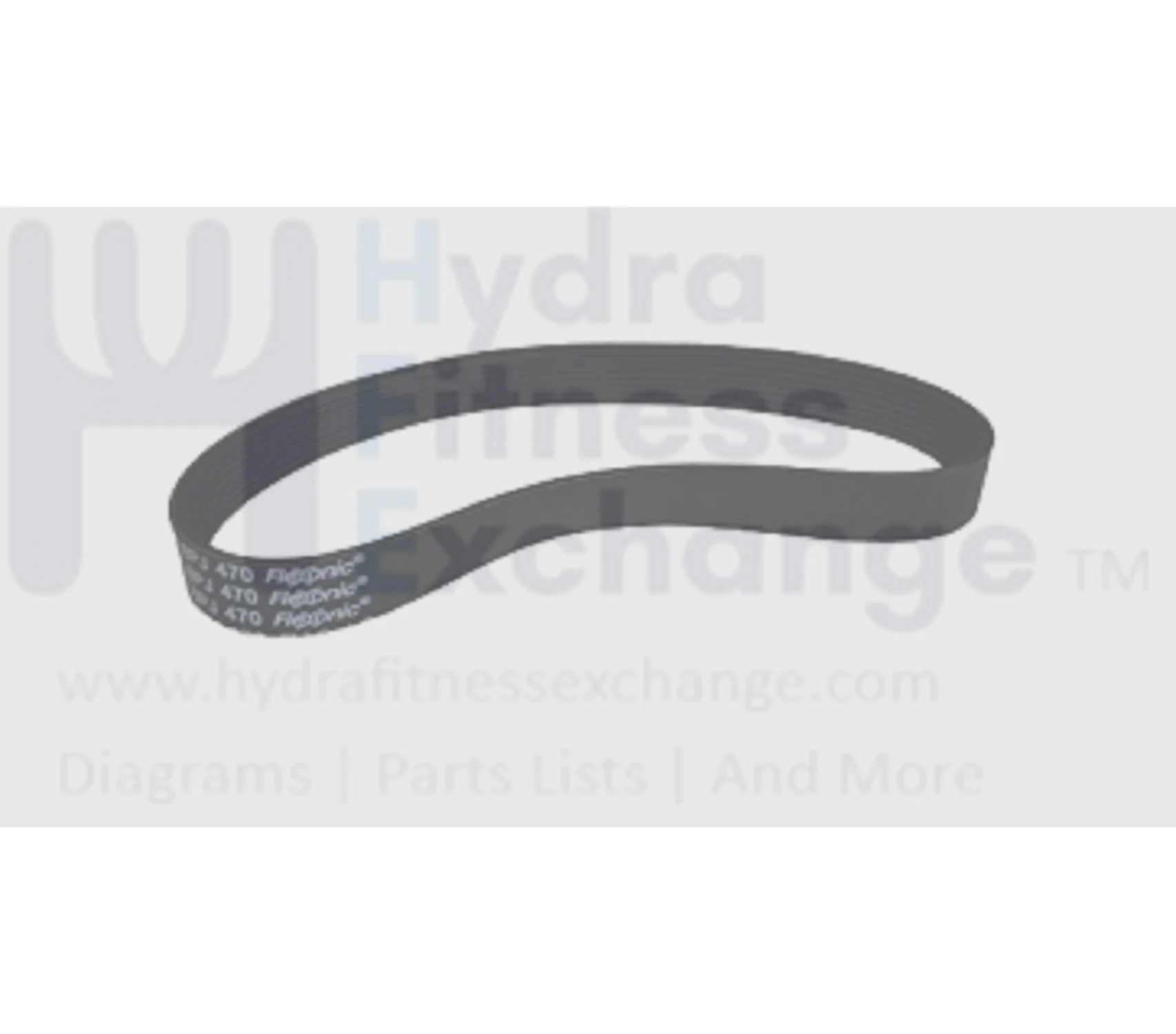 Horizon Fitness Bowflex Treadmill Poly-V Motor Drive Belt 47" Ribs8 1000228054 - Image 2