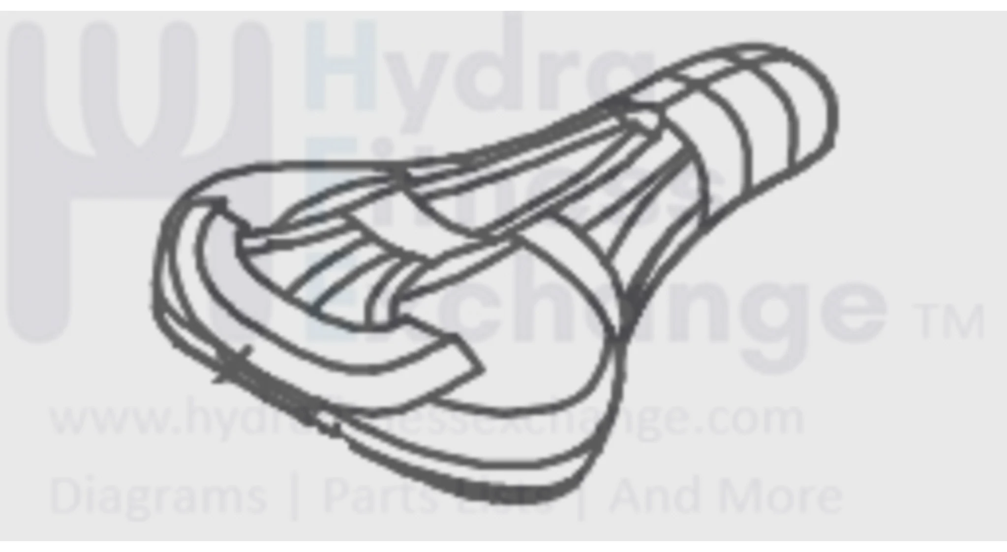Horizon Fitness 7.0IC - FC50 - 2021 Stationary Bike Bottom Seat Pad 1000466512