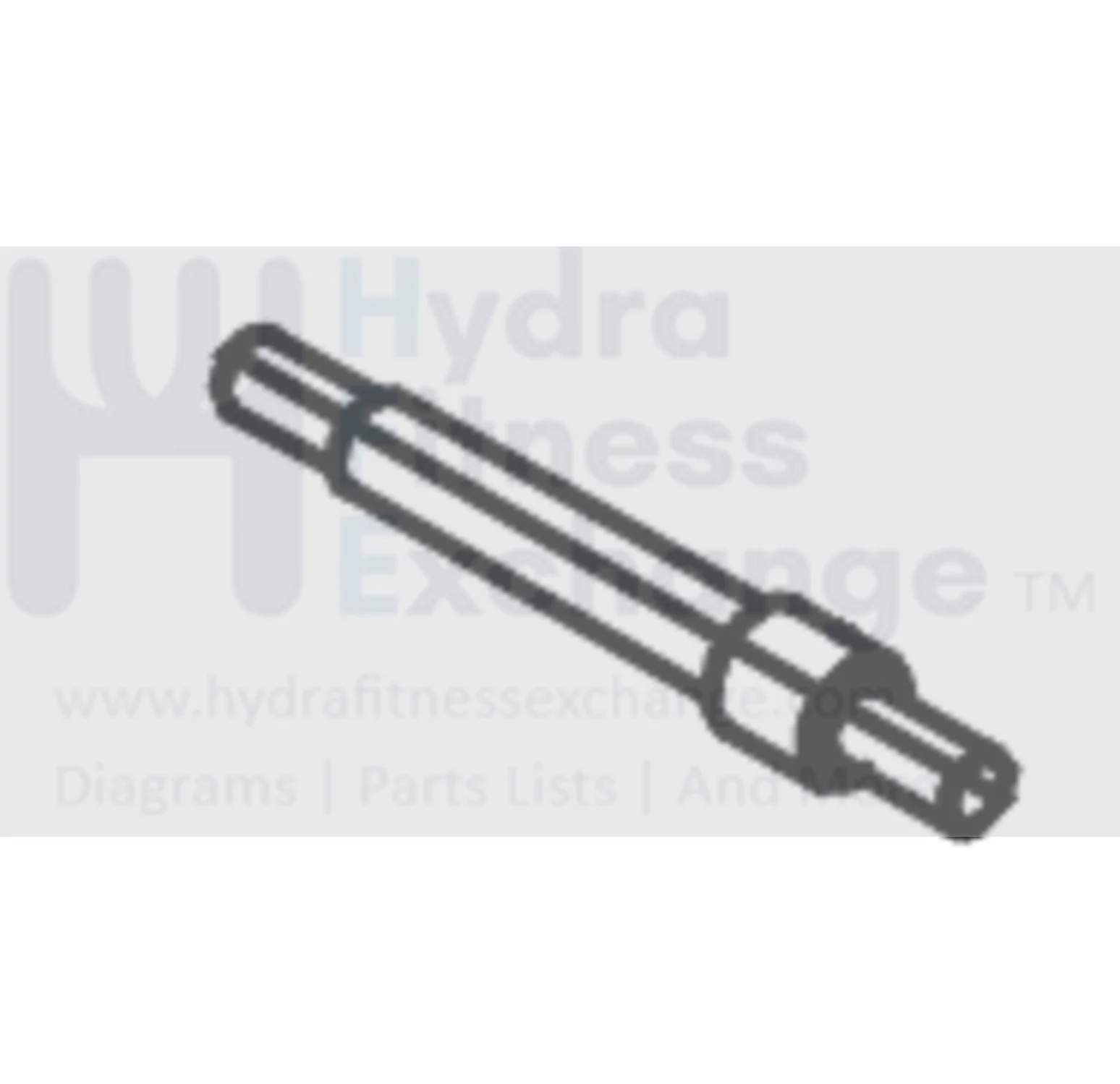 Horizon Fitness 7.0IC - FC50 C101 - FC51 Stationary Bike Transmission Fly Wheel Axle 1000466338