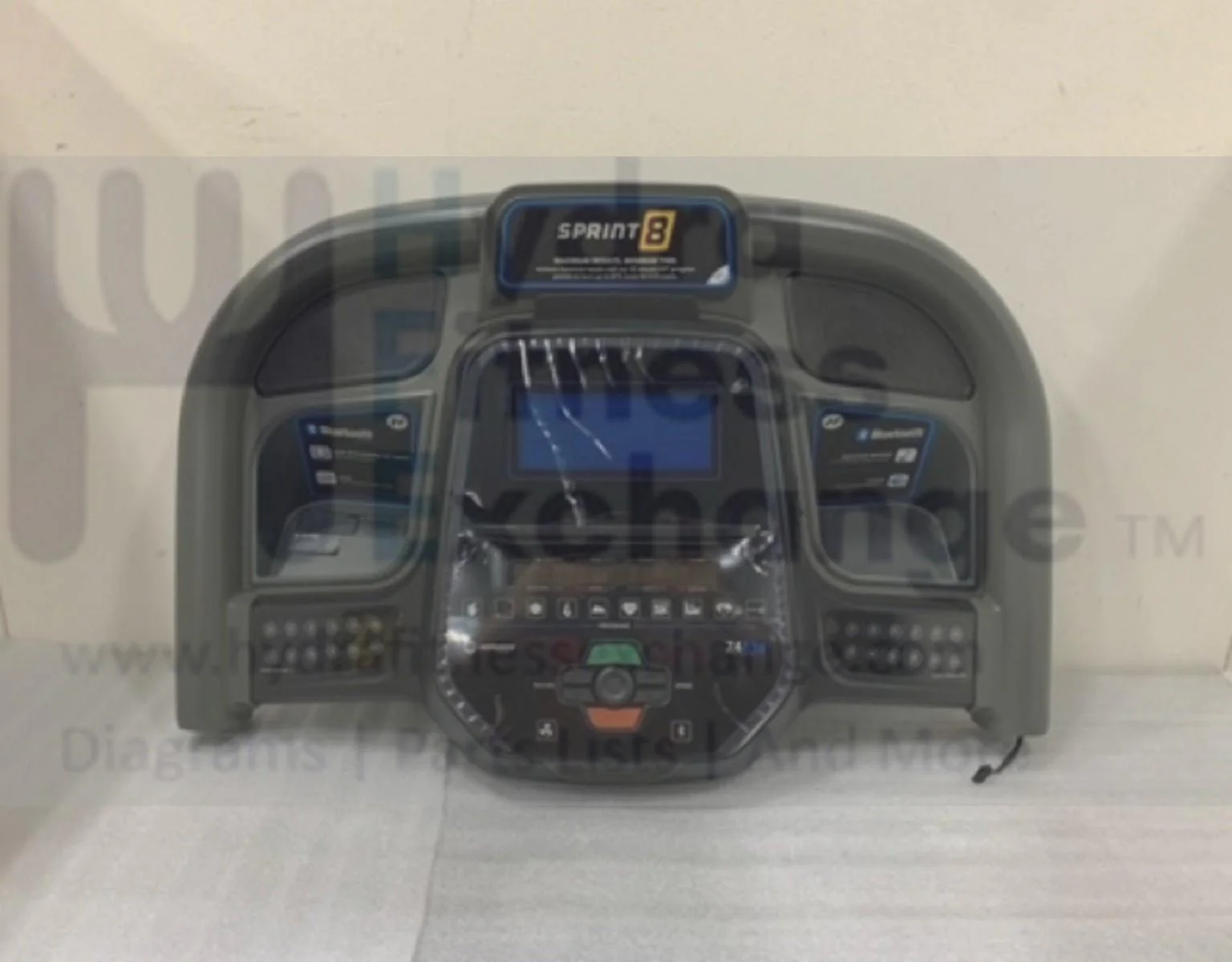Horizon Fitness 7.4AT-02 TM746B TM499B Treadmill Display Console Assembly 1000453645 - Image 2