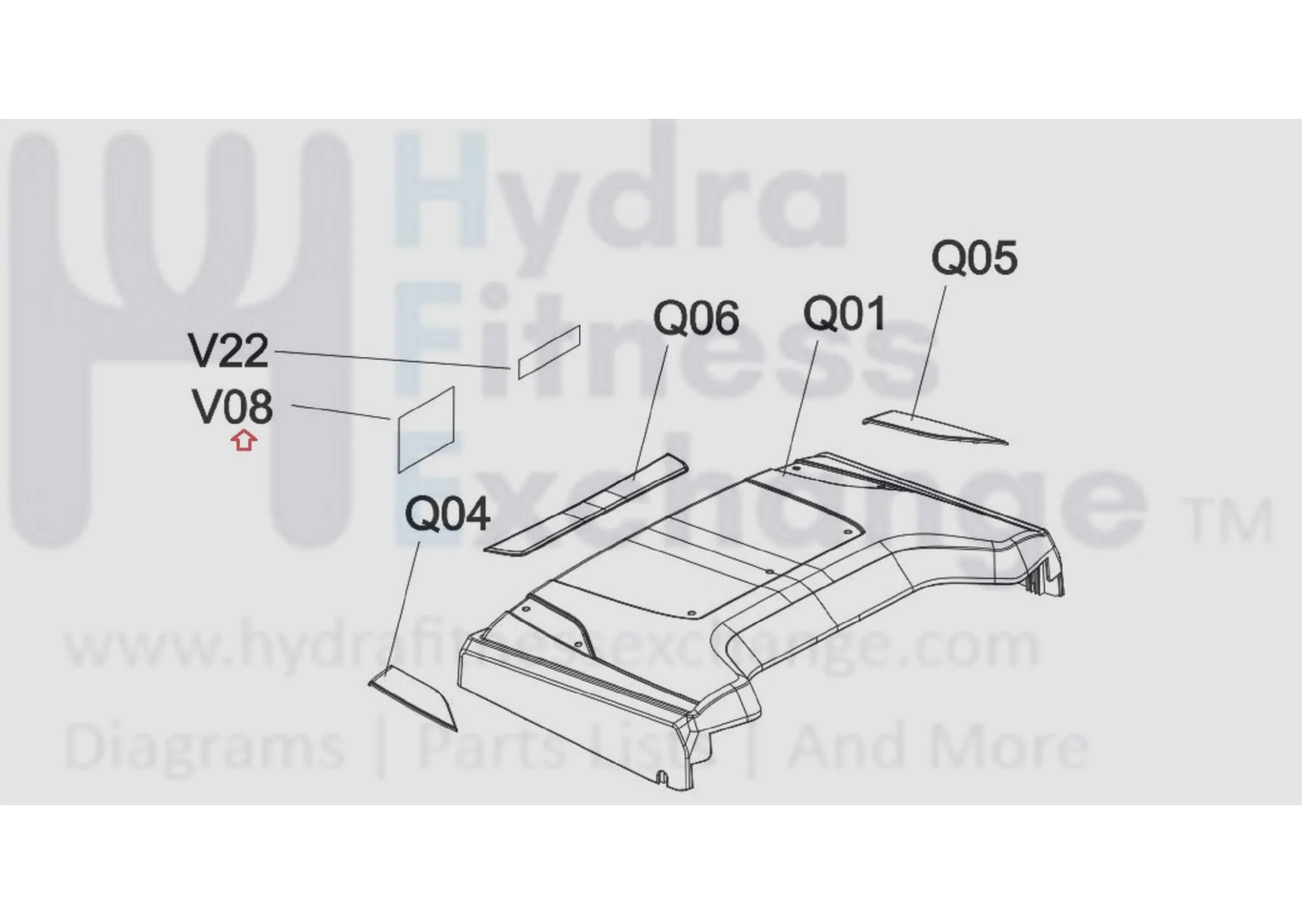 Horizon Fitness 7.4AT-04 - TM499G - PTM499G Treadmill Specification Label 1000449819 - Image 2