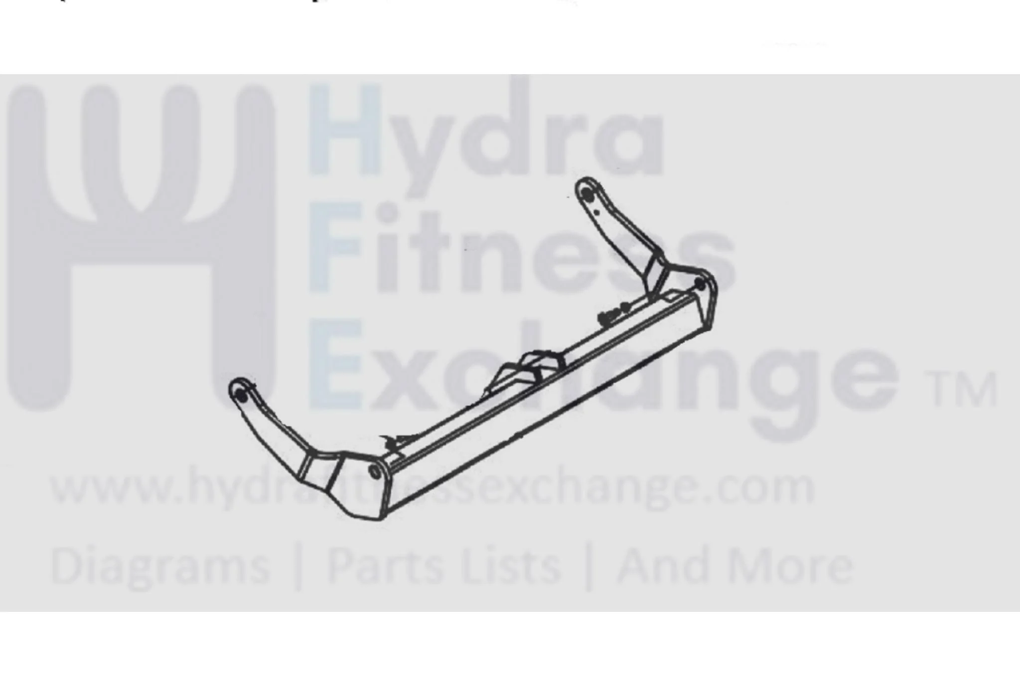 Horizon Fitness 7.4AT-04 - TM499G Treadmill Elevation Support Rack Set 1000462784