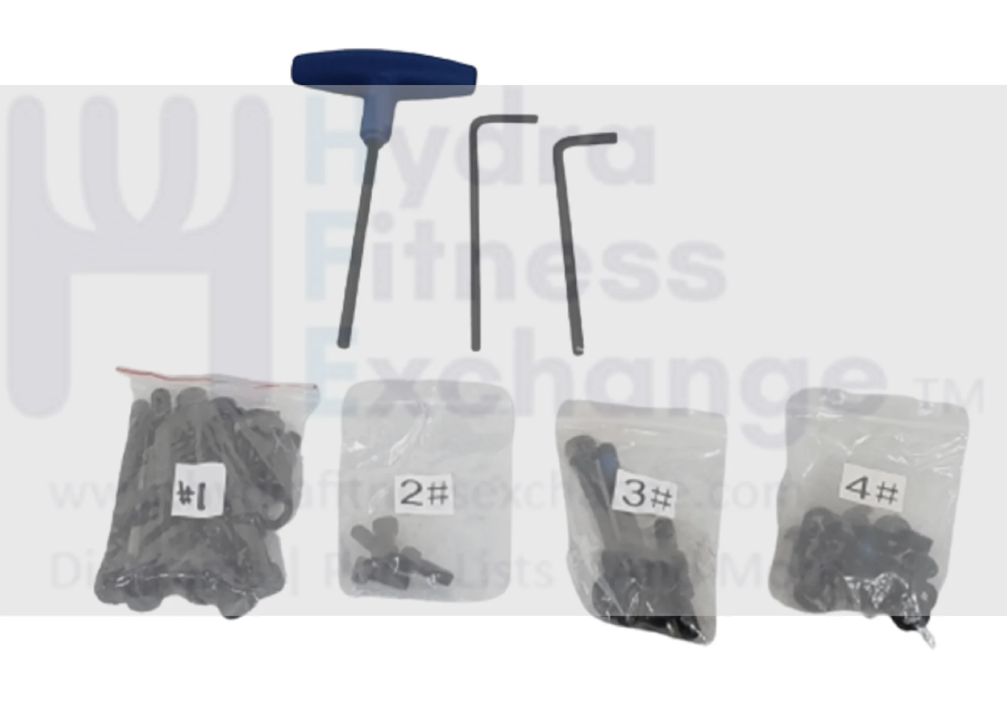 Horizon Fitness 7.4AT-04 - TM499G Treadmill Hardware Set Semi Assembly 1000483296 Formerly 1000438873
