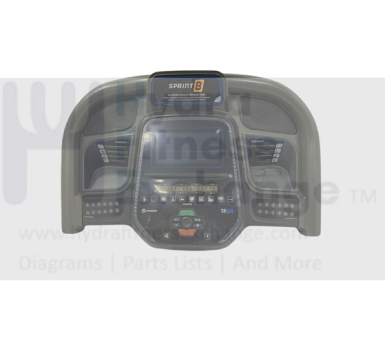 Horizon Fitness Treadmill Display Console Set Semi Assembly 1000457432