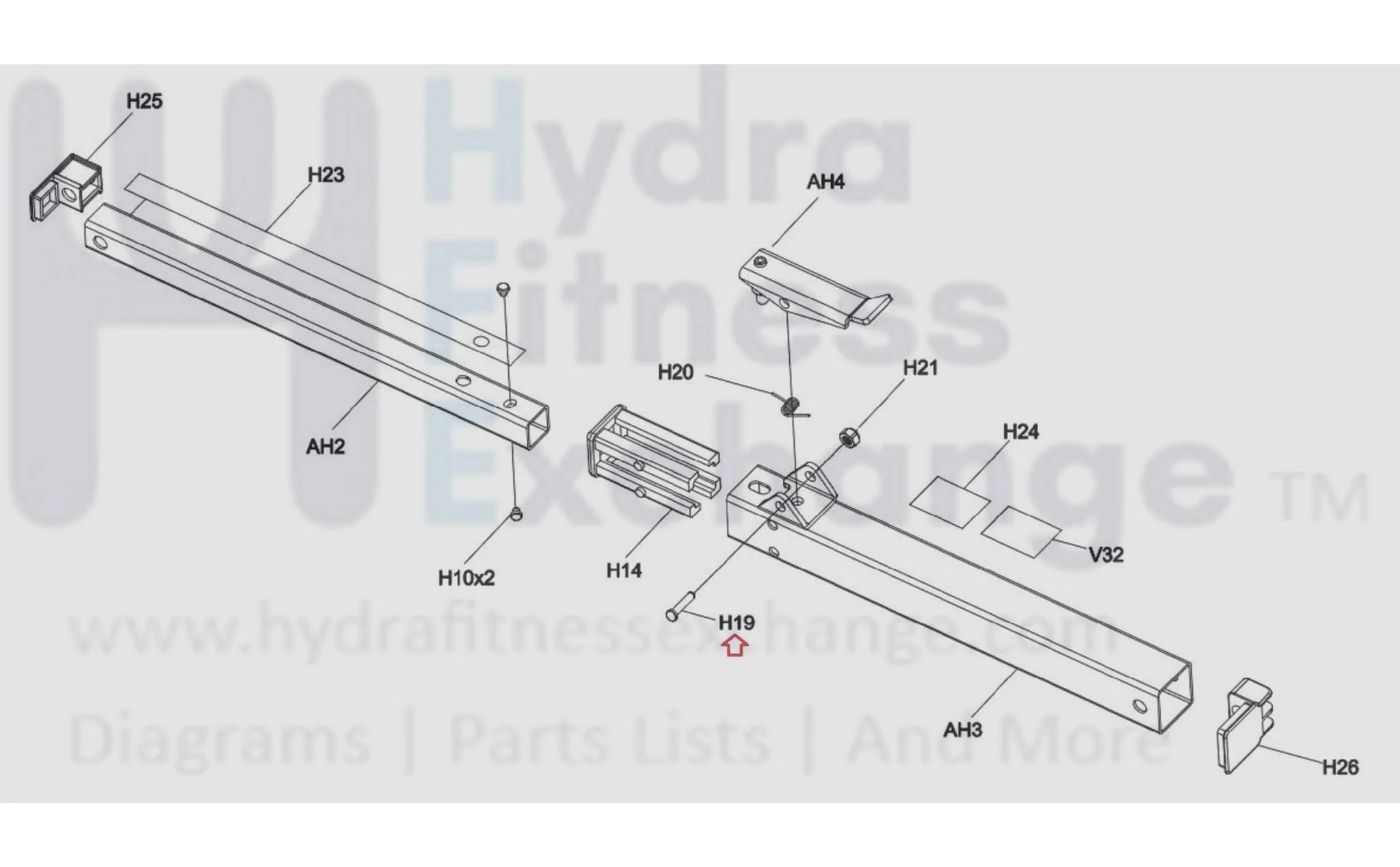 Horizon Fitness 7.8AT-04 7.0AT-04 Treadmill Thread Screw M6X1.0PX40L 1000460098 - Image 2