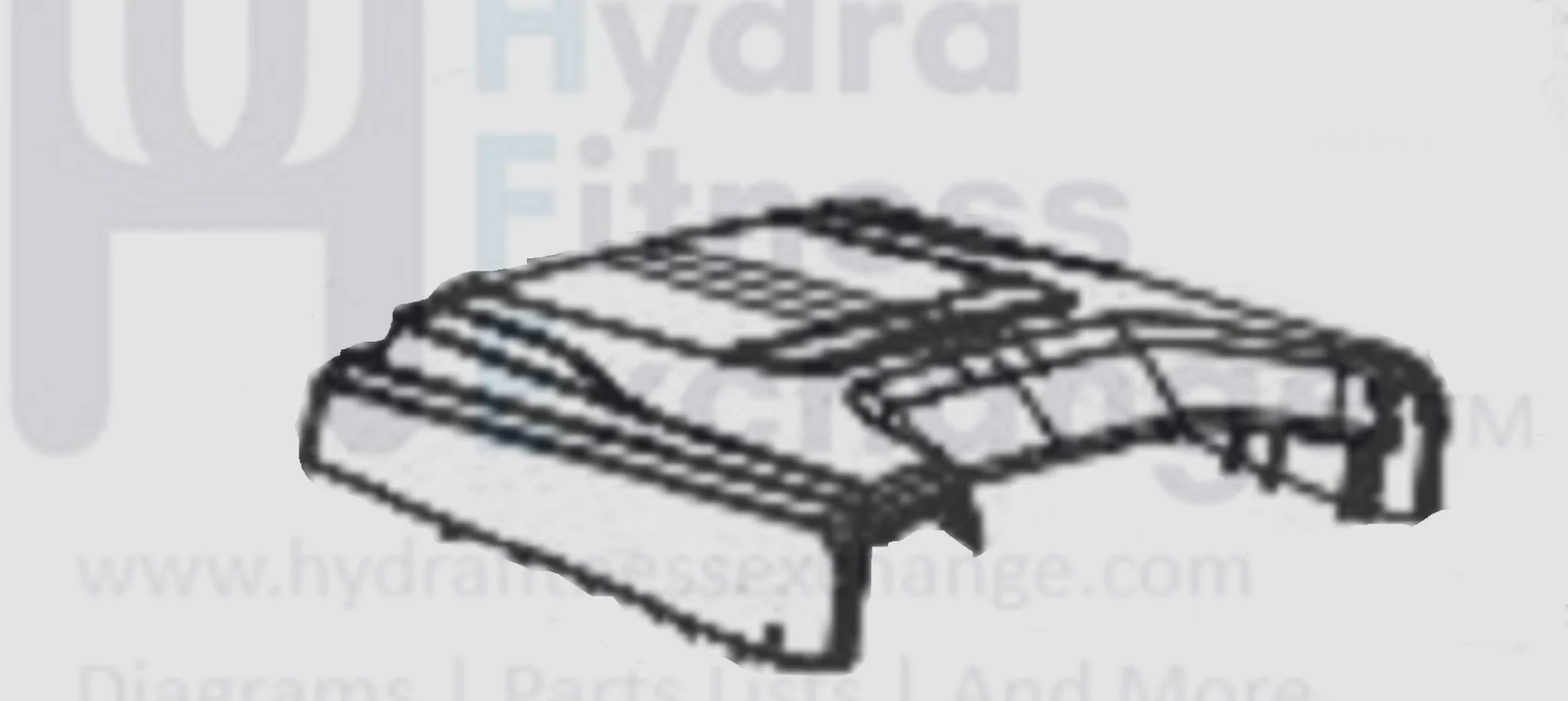 Horizon Fitness 7.8AT-04 - TM1000C Treadmill Motor Cover Accouterment 1000468119
