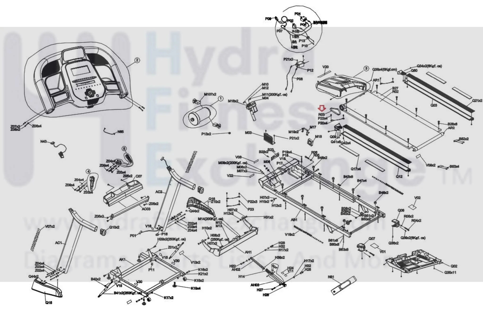 Horizon Fitness TM1000C TM499G PTM499G Treadmill Poly - Now 8PJ497 V Motor Drive Belt 1000494358 Formerly 1000377939 - Image 3