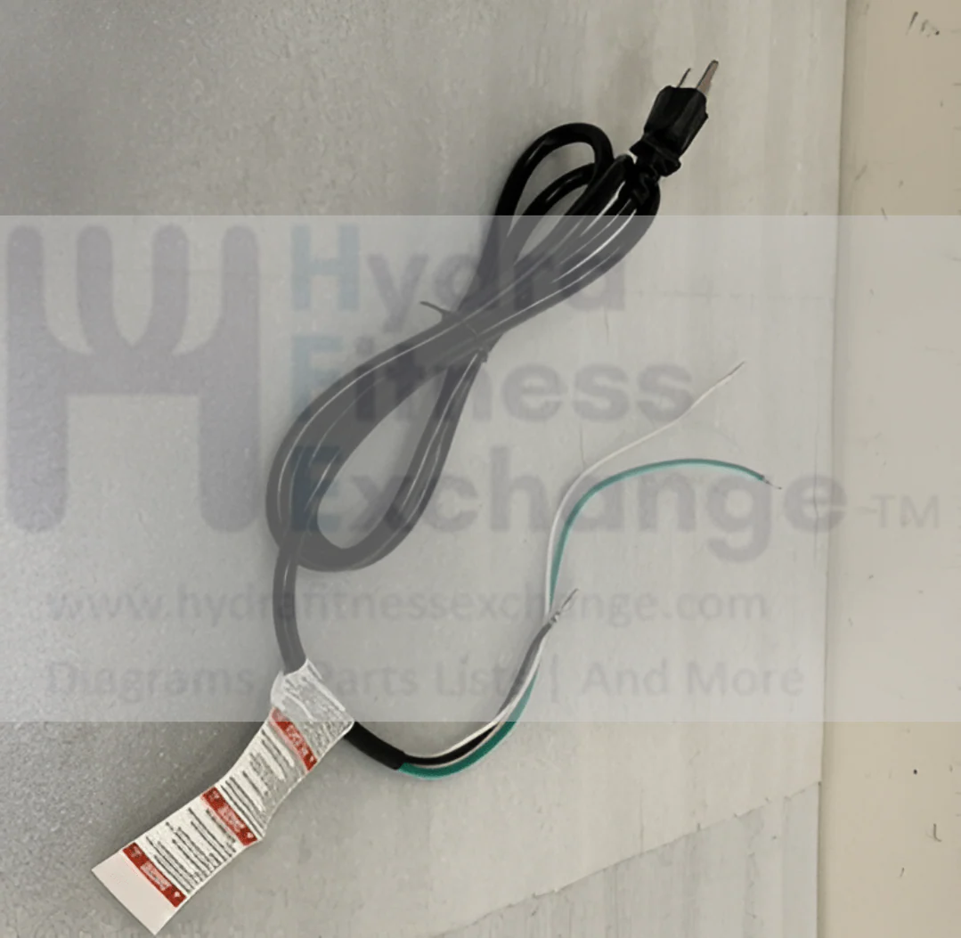 Horizon Fitness TM1000C Treadmill Power Cord 14AWG 1000465370 - Image 2