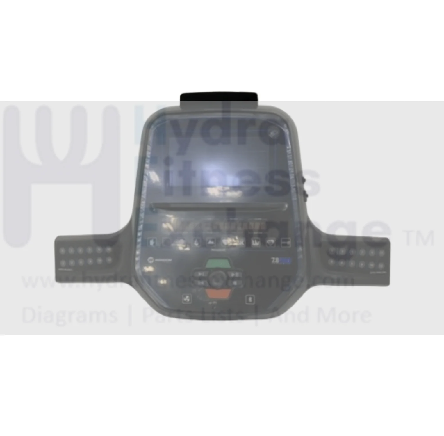 Horizon Fitness Treadmill Upper Console Overlay Set 1000468118