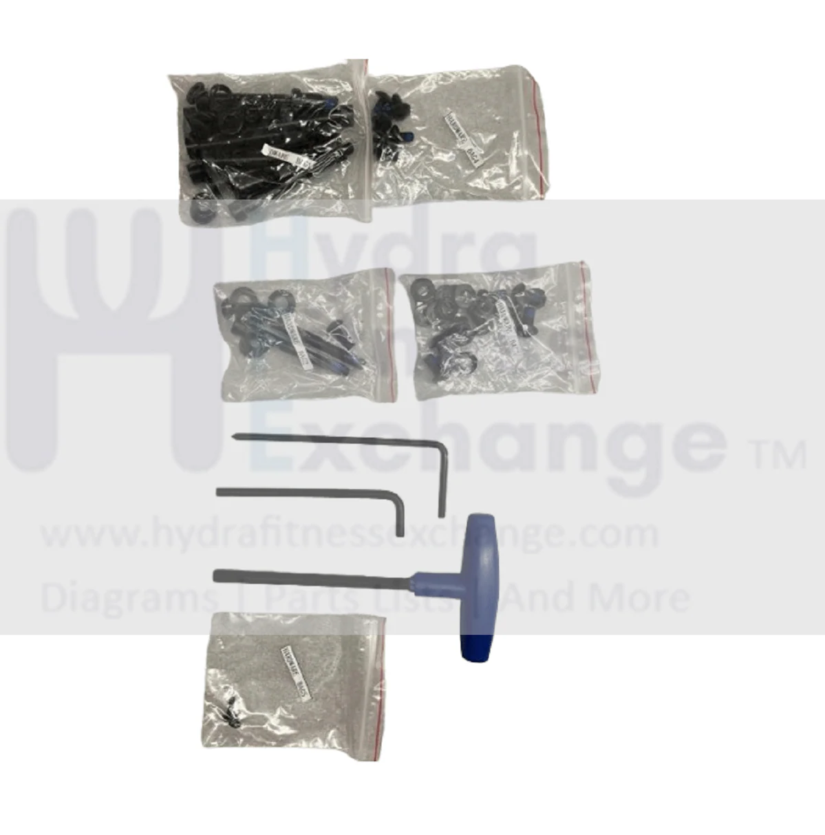 Horizon Fitness 7.8AT TM758 Treadmill Hardware Set Semi-Assembly 1000439842