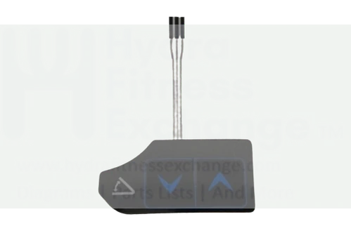 Horizon Fitness TM687 Adventure 5-02 Treadmill Left incline Handbar Membrane Keypad 1000331321