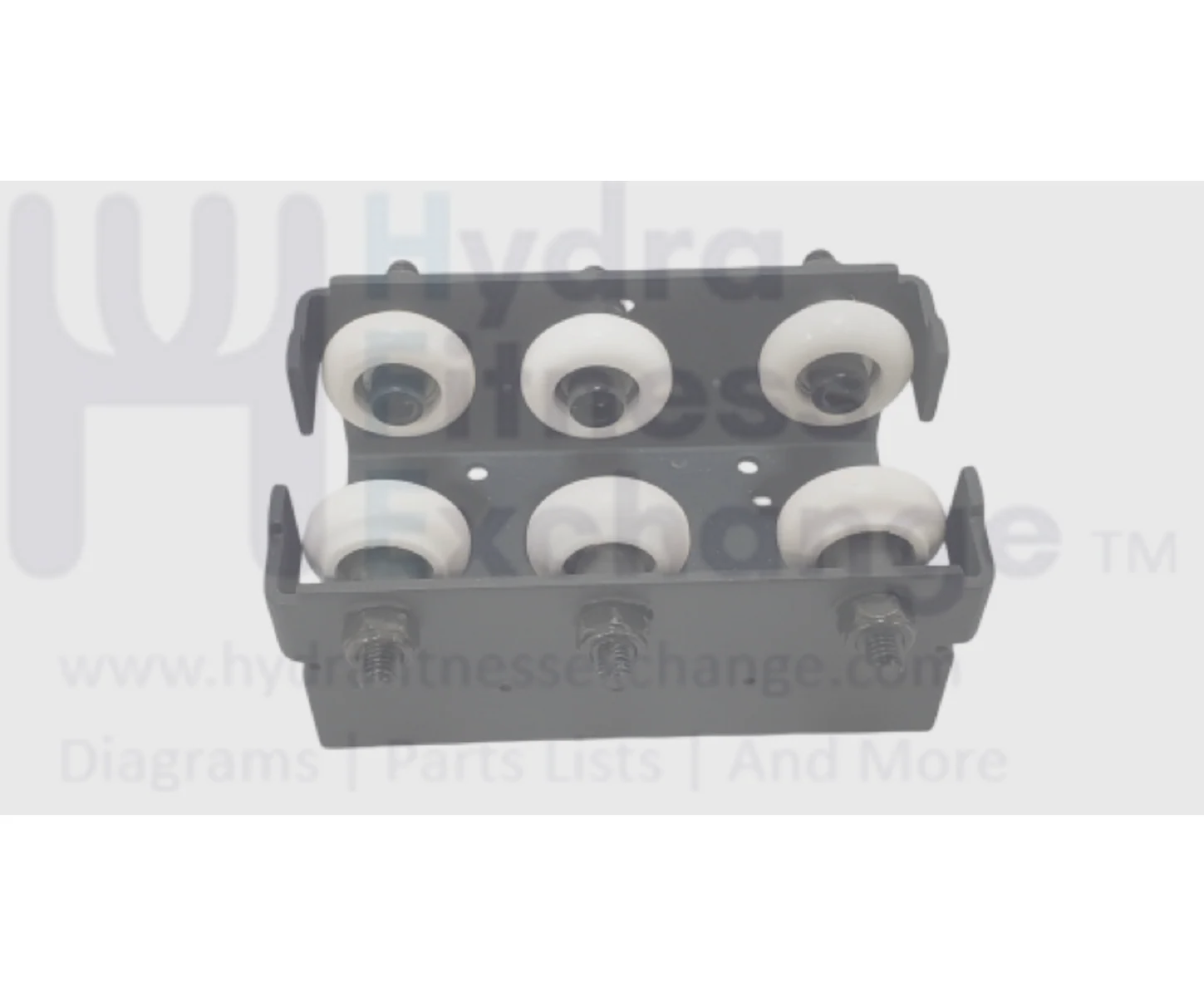 Horizon Fitness AR53 AR52 Rower Seat Roller Set Assembly 1000426734
