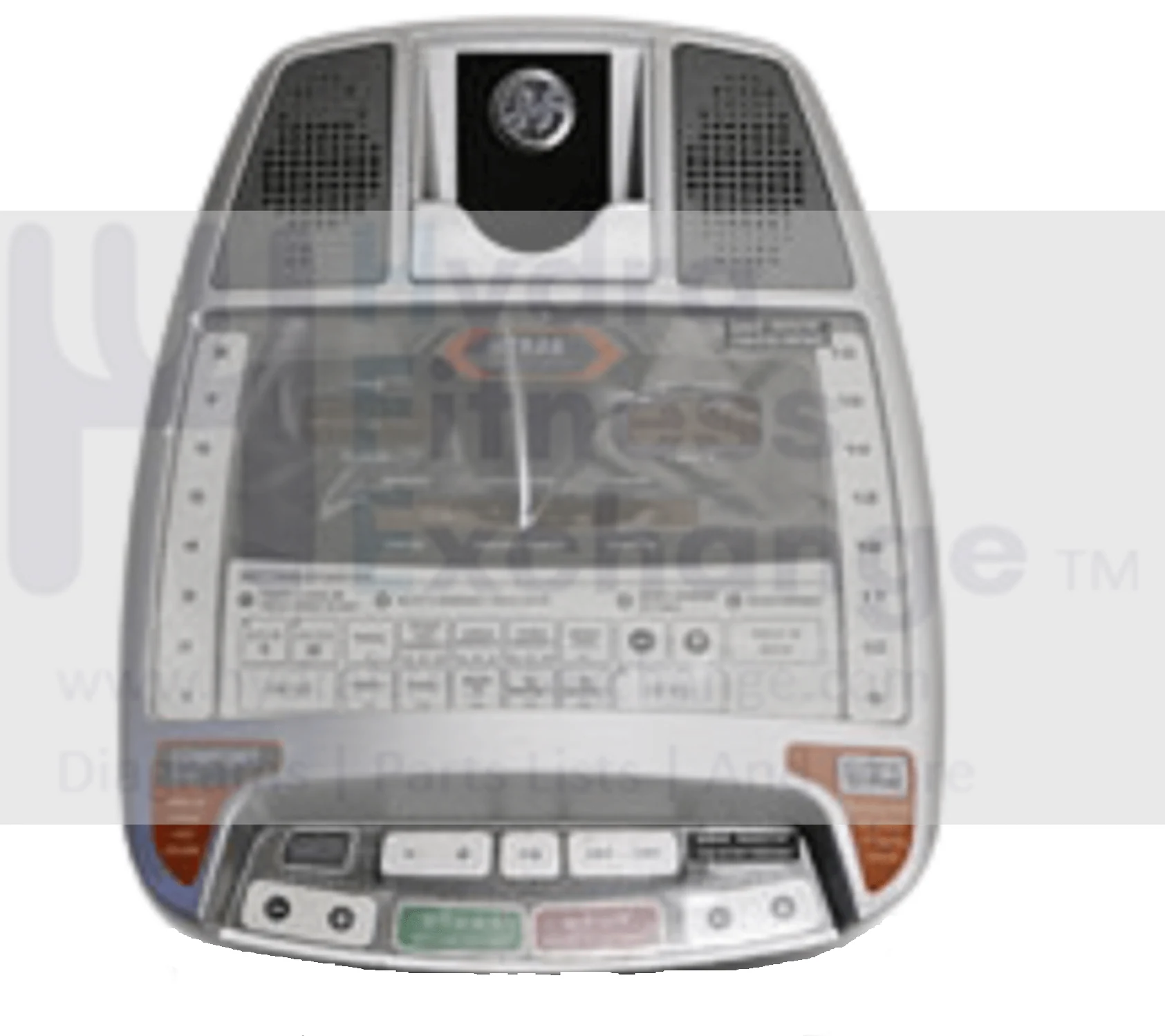 Horizon Fitness B600 - RB122B Stationary Bike Display Console Assembly 080699