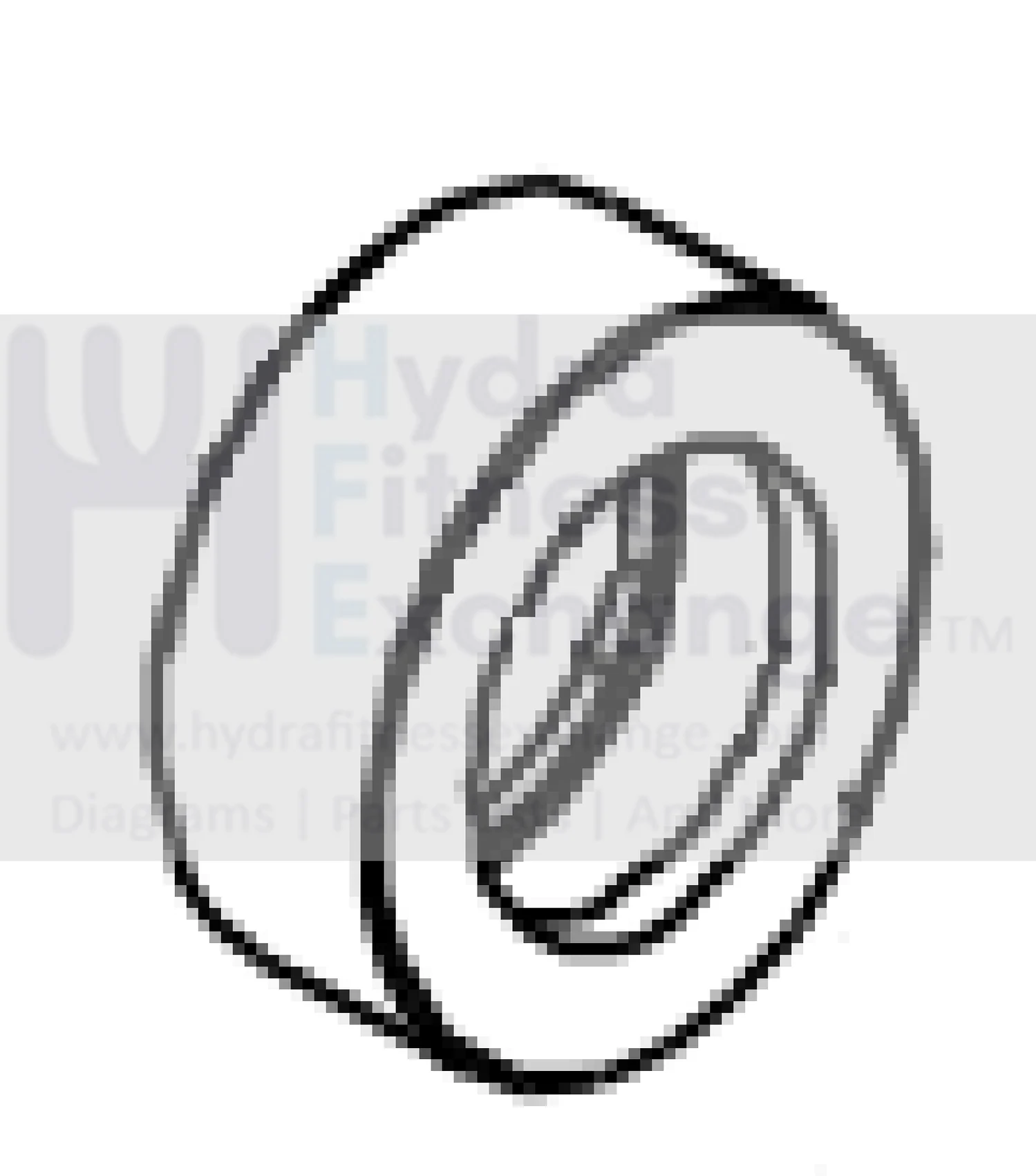 Horizon Fitness B600 - RB122B Stationary Bike Tension Wheel Idler Nylon 003982-C