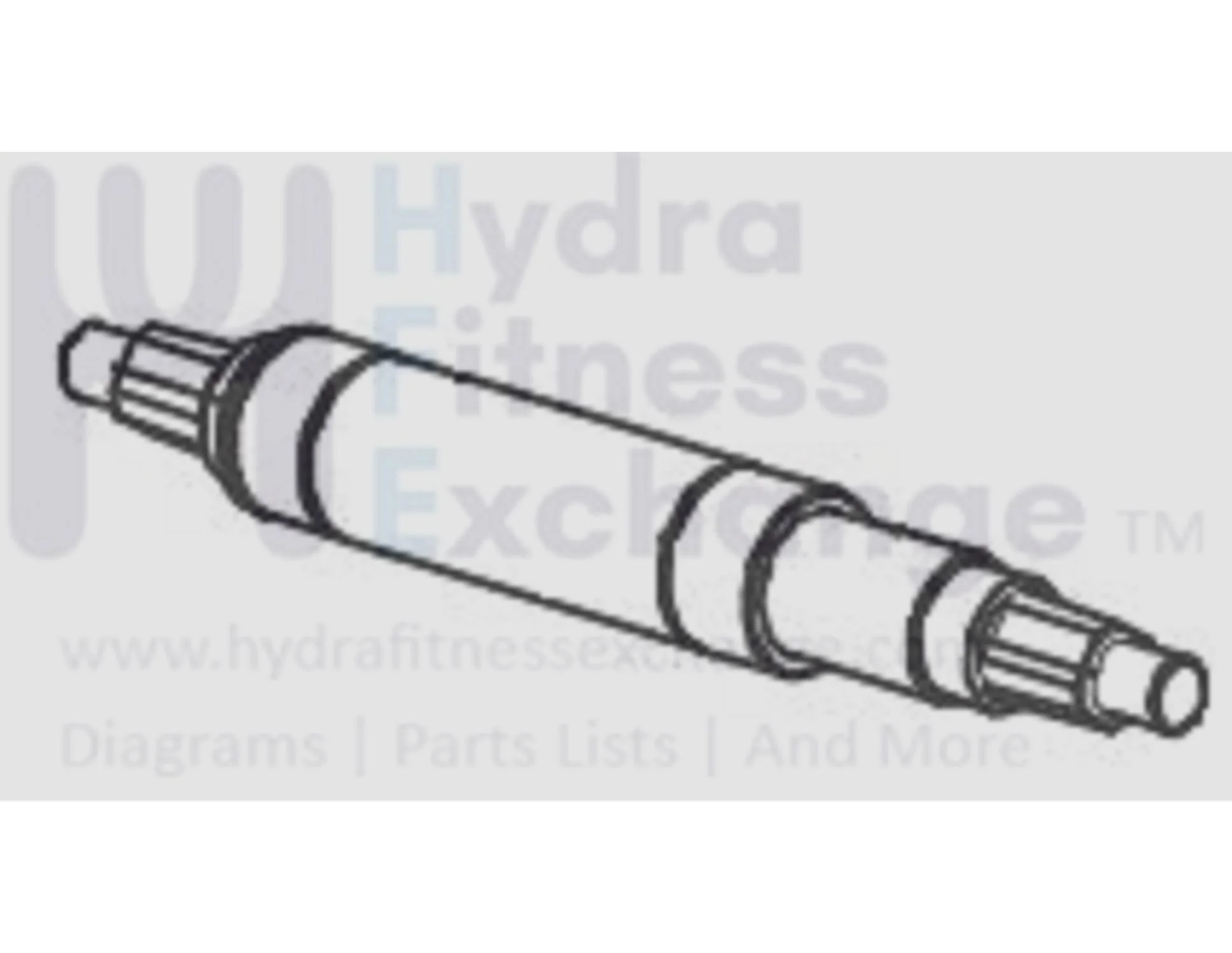 Horizon Fitness B701 - CB139 Stationary Bike Flywheel Axle 1000092802