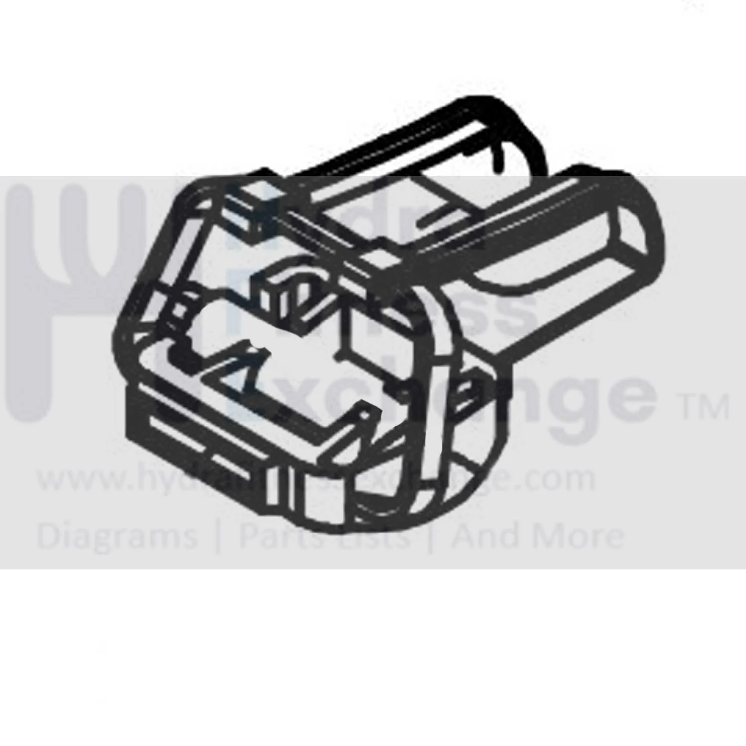 Horizon Fitness C101 - FC51 Stationary Bike Right Foot Pedal 1000471854