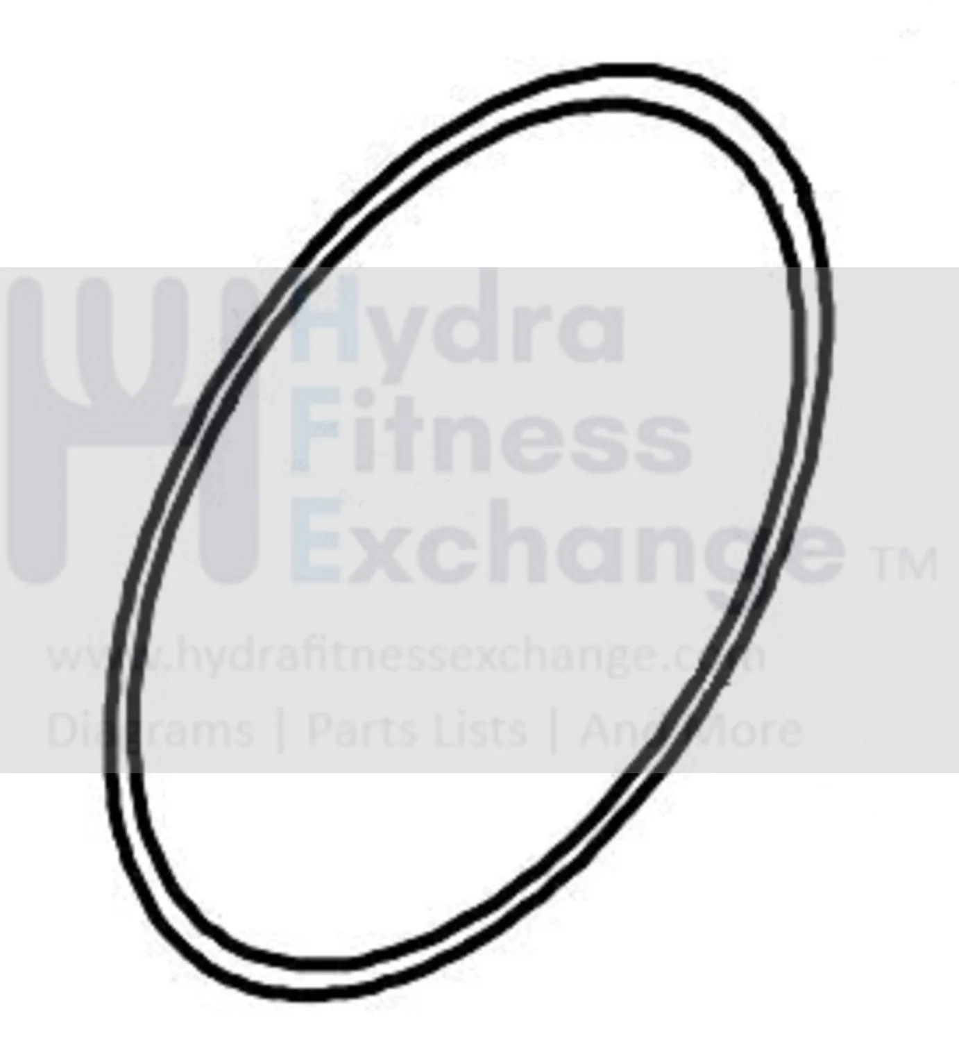 Horizon Fitness C101 - FC51 Stationary Bike Side Cover Blue Pop Sticker F129xF99 1000467189