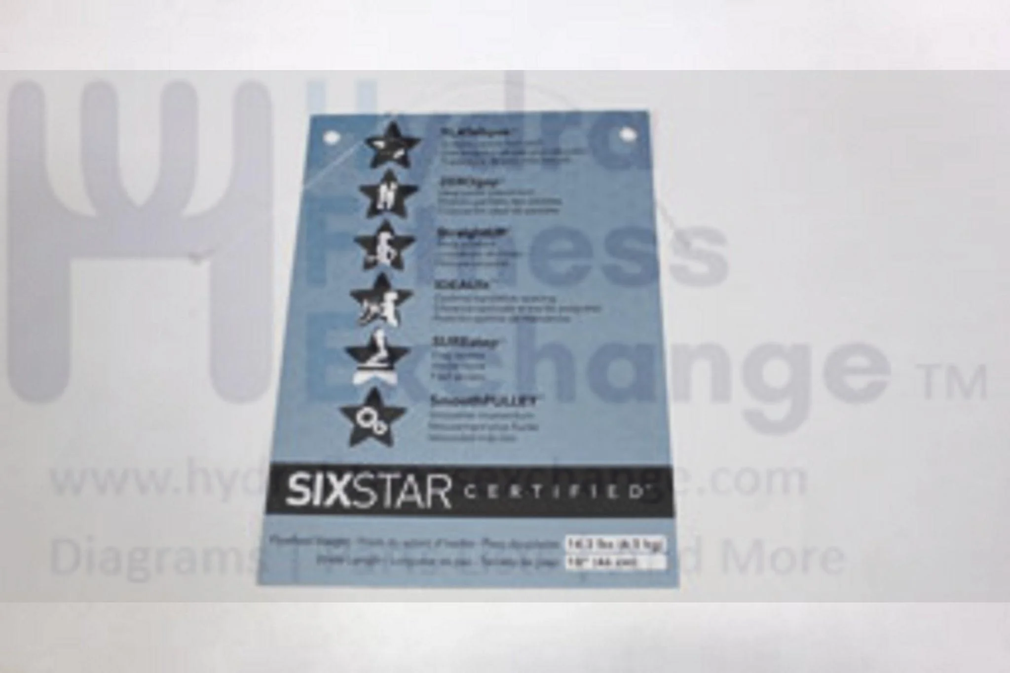 Horizon Fitness CE5.2 - EP534 EX59 Elliptical Hanged Card 1000107911