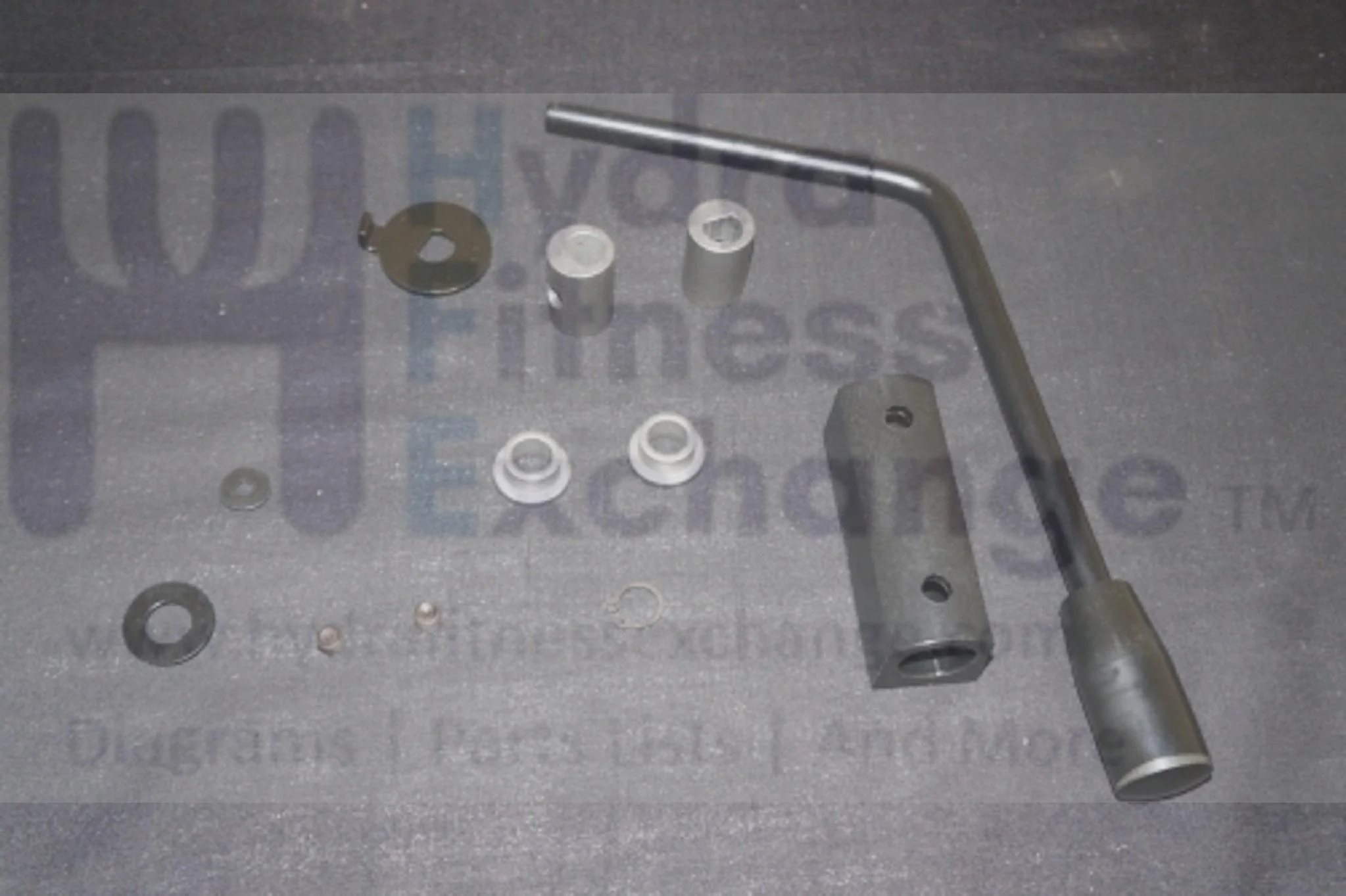 Horizon Fitness Comfort R - RB013 Stationary Bike Seat Adjustment Handle Set 1000391414