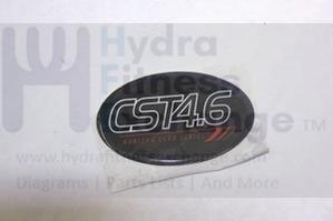 Horizon Fitness CSE4.6 30519 CST4.6 Treadmill Decal Motor Cover 060618-AX - Image 2