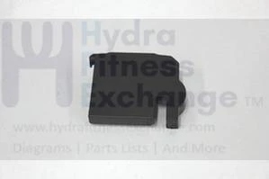 Horizon Fitness CST3.6 CSE4.6 CST4.6 30519 Treadmill Front Left Side Rail Cap 056401-CA - Image 2