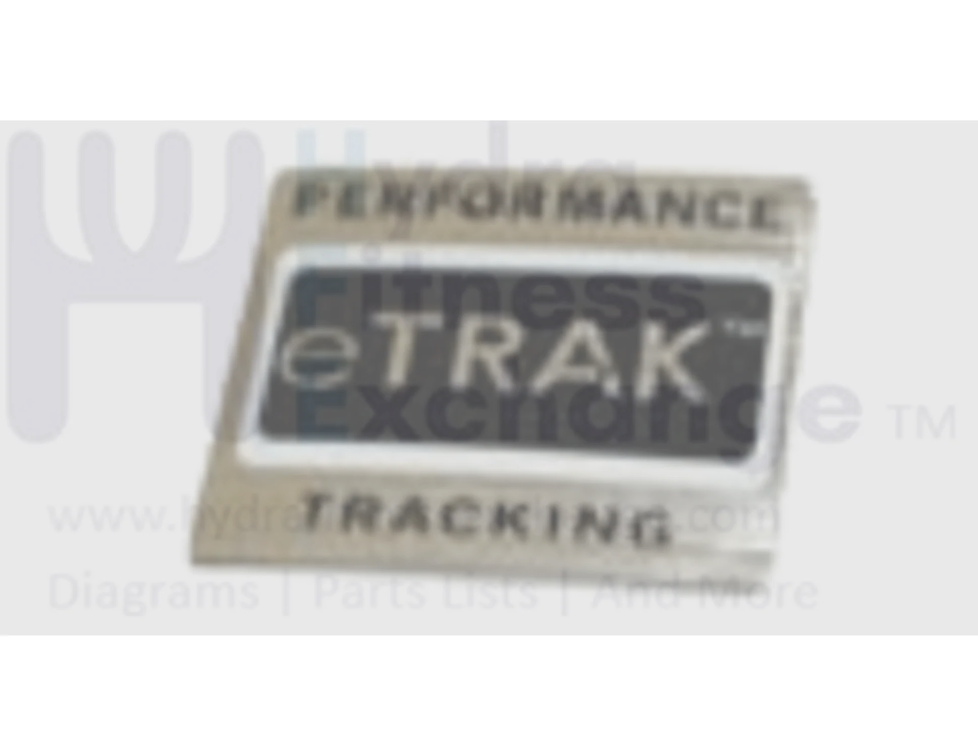 Horizon Fitness CST3.6 CST4.6 Treadmill E-Trak Decal Console Cover 060633-AX