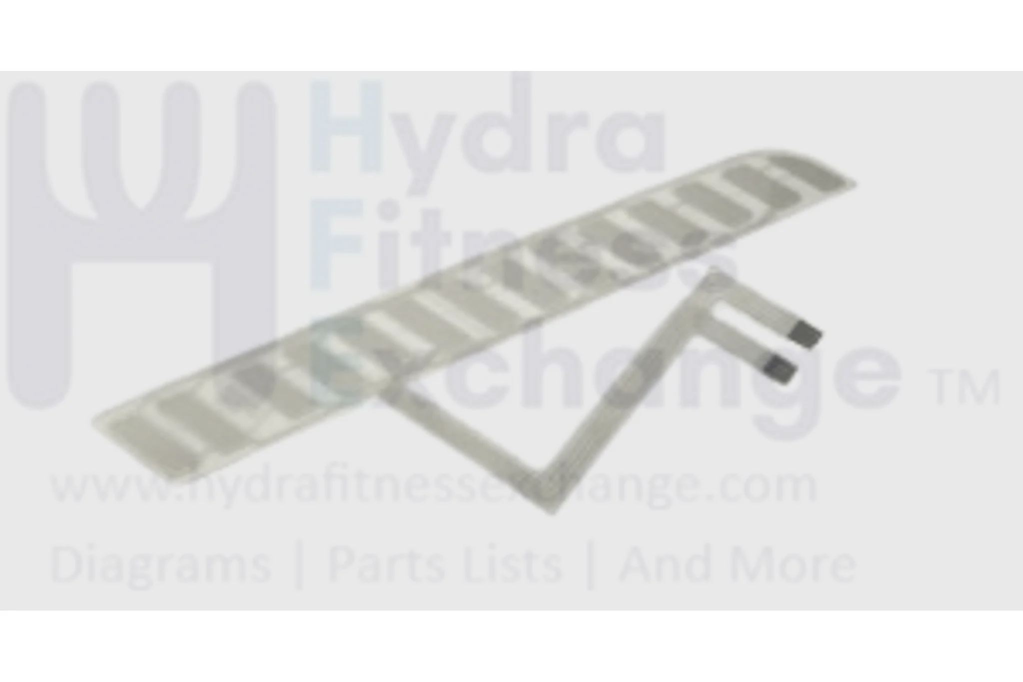 Horizon Fitness CST3.6 CST4.6 Treadmill Left Incline Membrane Key 056514-A
