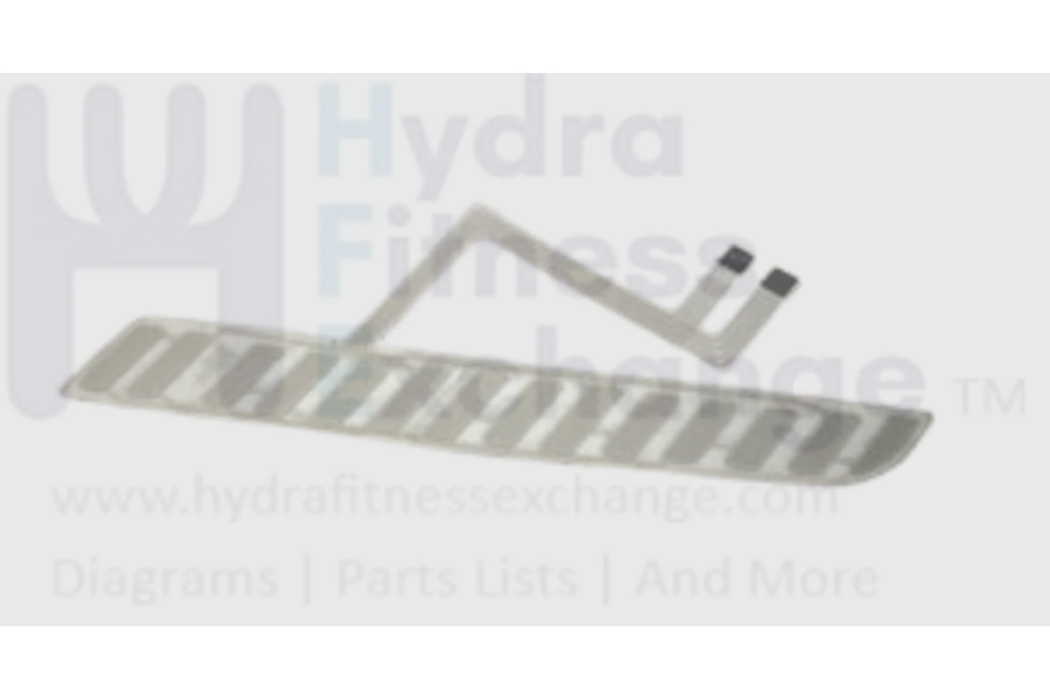 Horizon Fitness CST3.6 CST4.6 Treadmill Right Membrane Speed Keys 056515-A