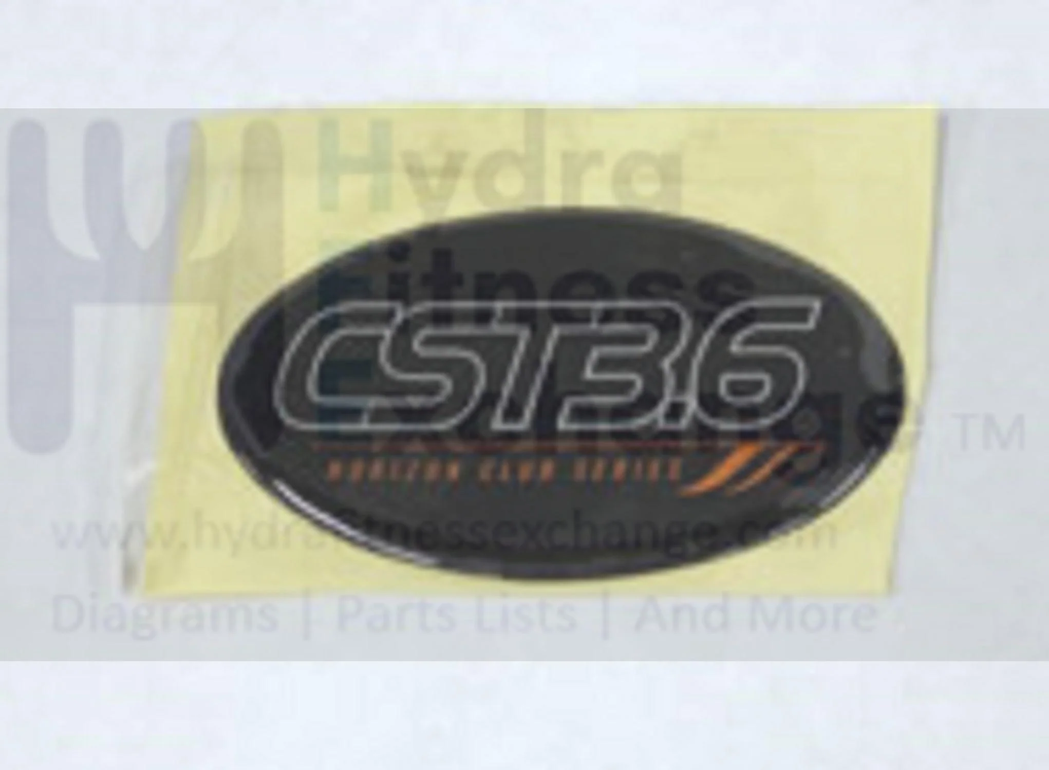 Horizon Fitness CST3.6 TM208 Treadmill Decal Cover 060617-AX - Image 2