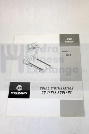 Horizon Fitness CT5.0 TM602B Treadmill Manual Manipulate 102146 - Image 2