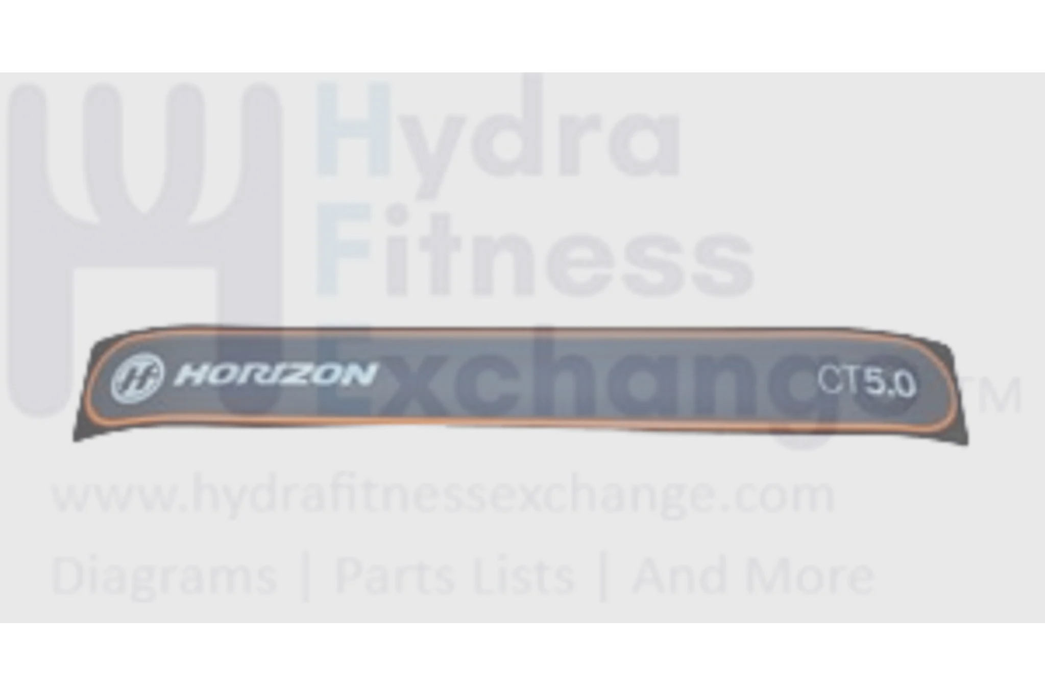 Horizon Fitness CT5.0 TM602B Treadmill Upper Motor Sticker Cover 102139