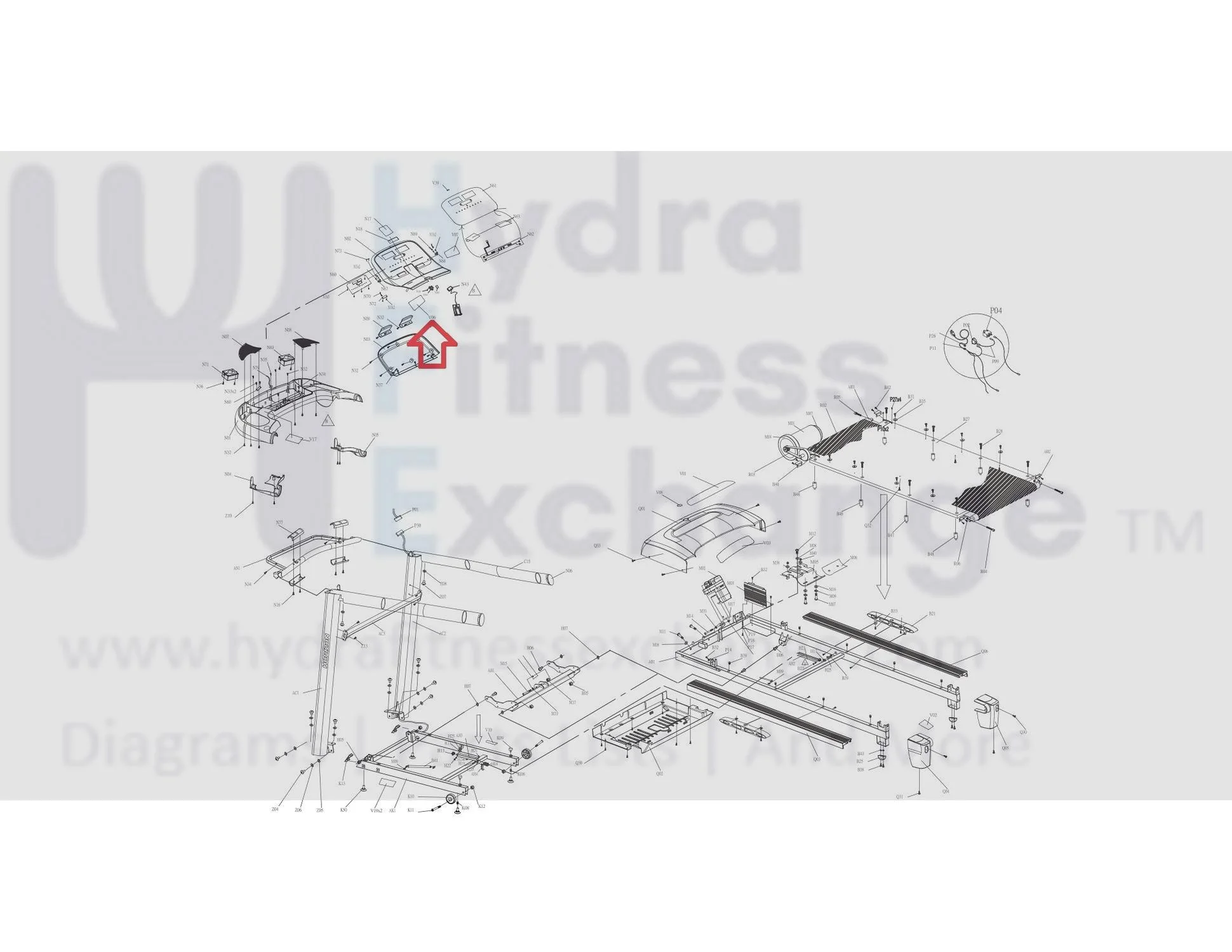 Horizon Fitness Ct5.1 Tm625 Treadmill Left Console Sticker 1000100909639937376683 - Image 3