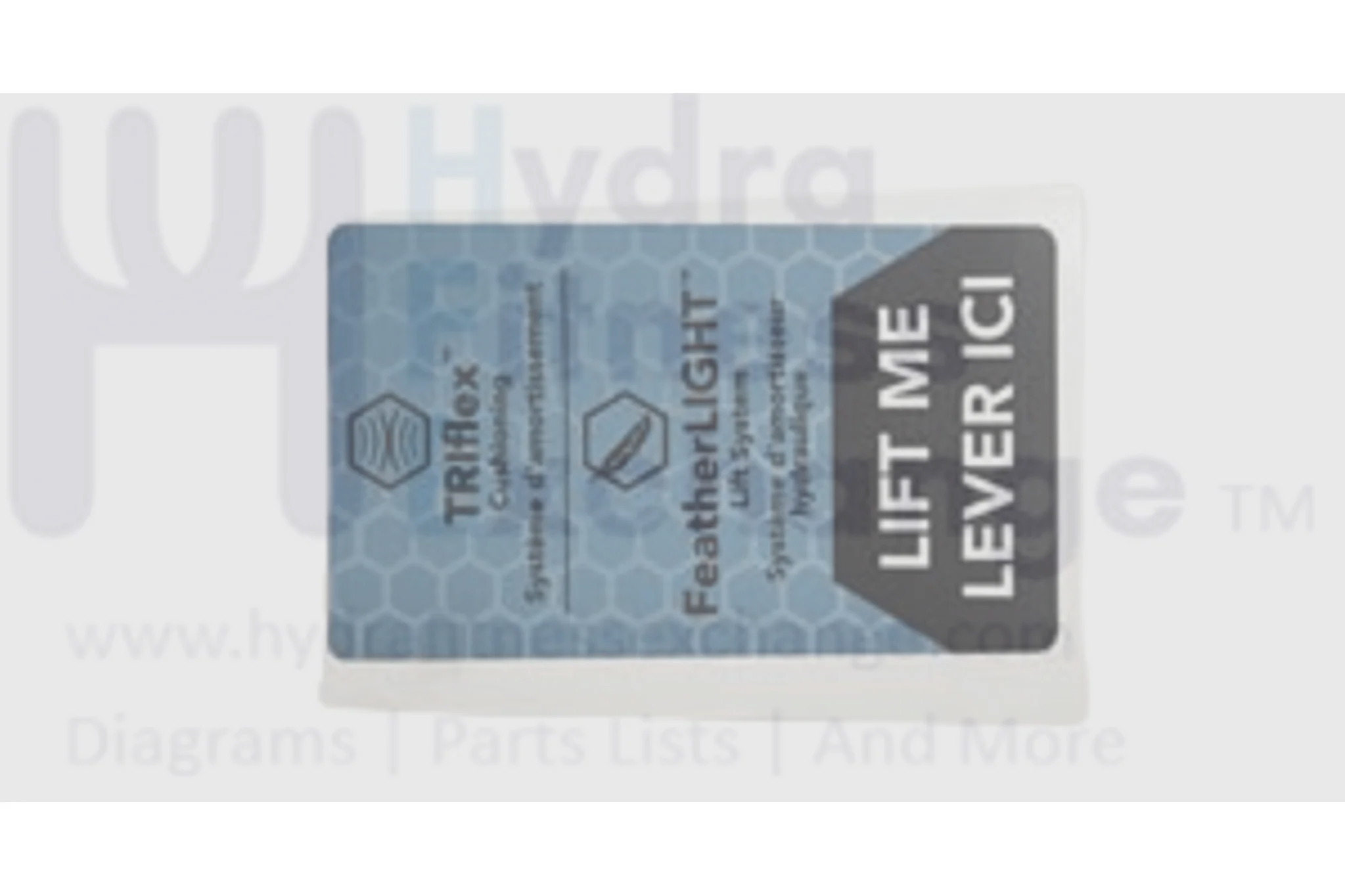 Horizon Fitness Ct5.1 Tm625 Treadmill Left Rear Sticker Cover 1000100913