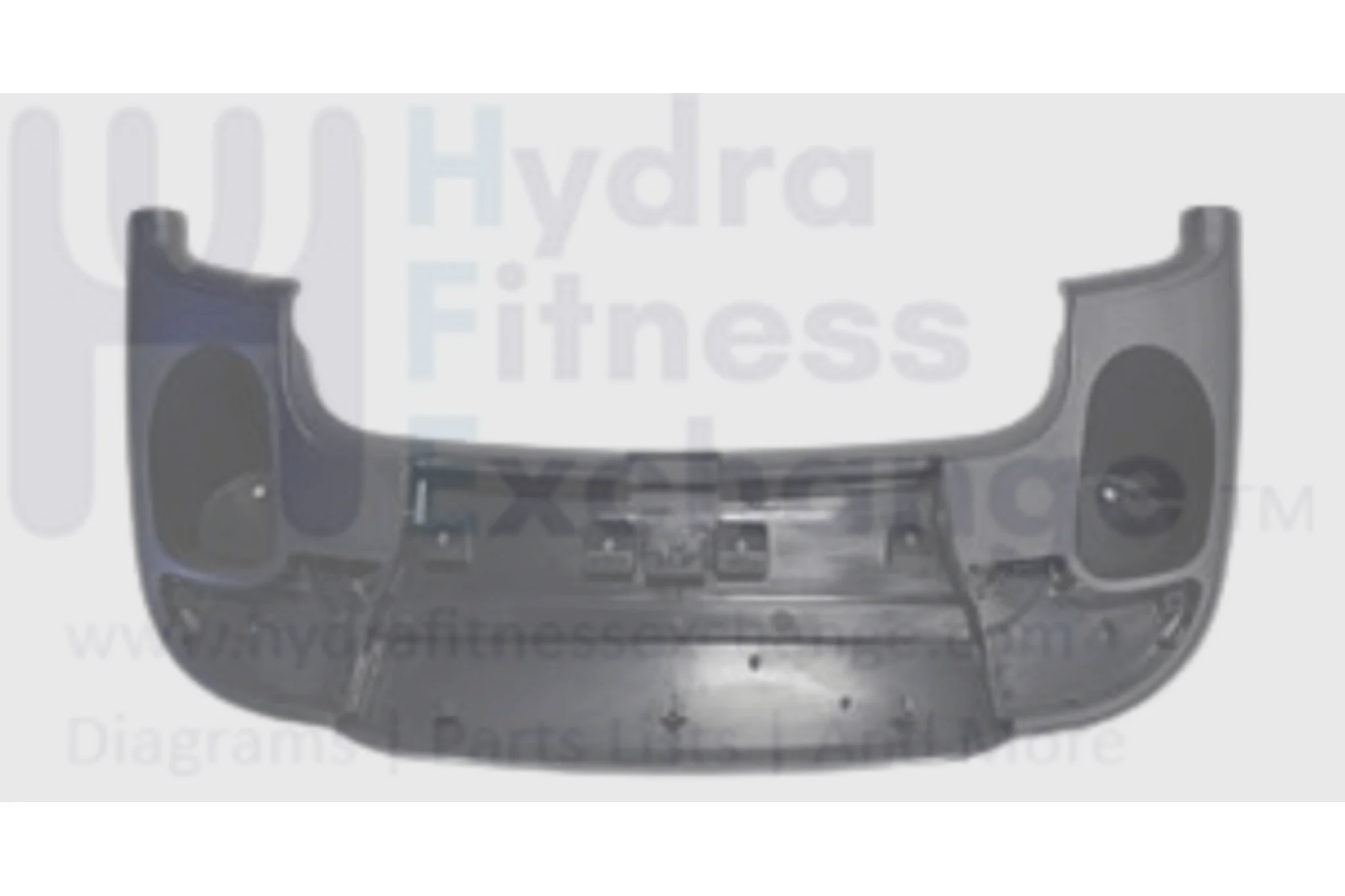 Horizon Fitness CT5.1 Treadmill Console Upper Cover 1000092333