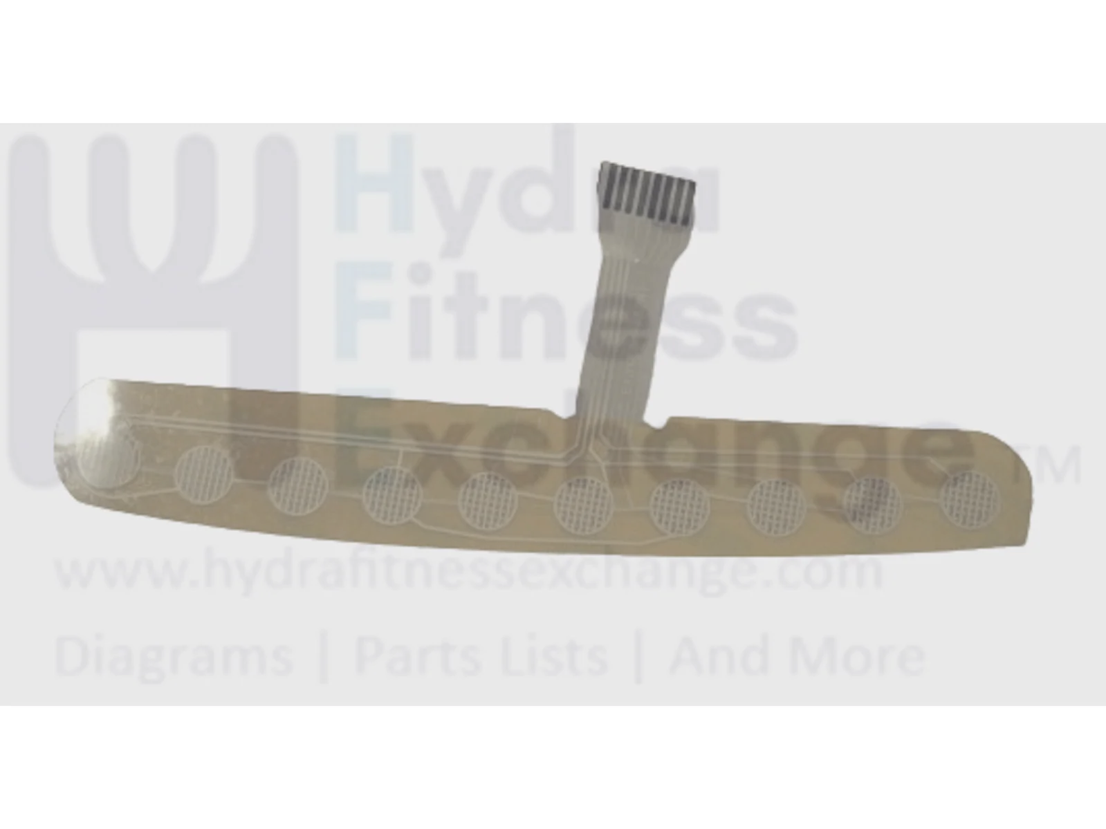 Horizon Fitness CT5.4 T101-04 Treadmill Left Documentation Overlay Assembly 1000300271
