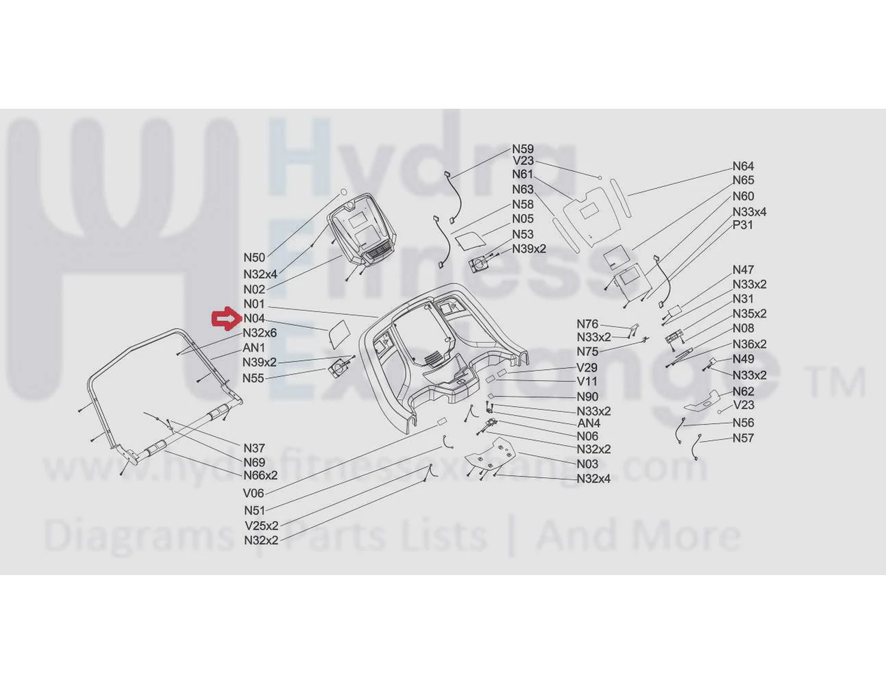 Horizon Fitness CT5.4 T101-04 Treadmill Left Loudspeaker Metal Net Cover 1000300471 - Image 3