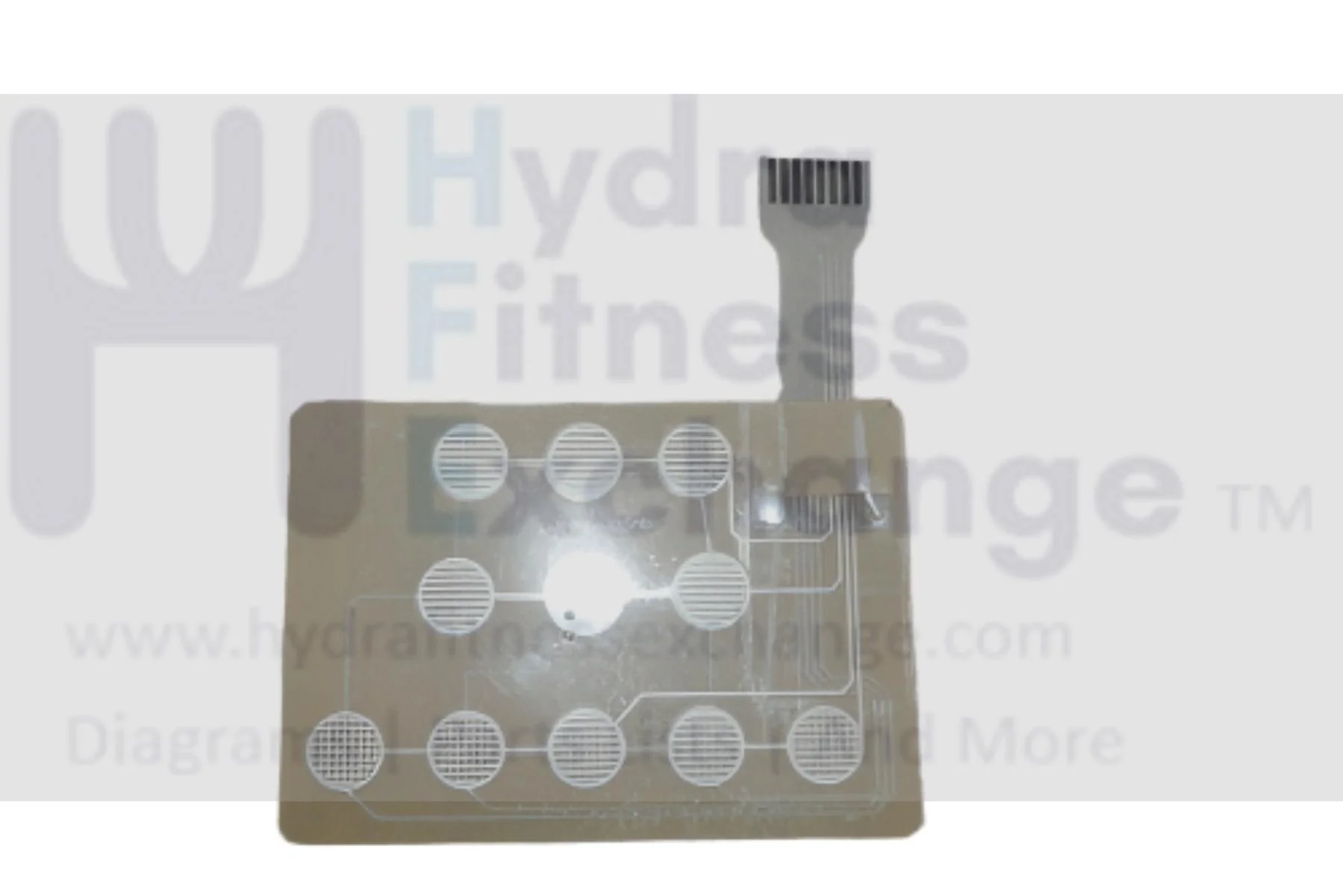 Horizon Fitness CT5.4 T101-04 Treadmill Membrane Keypad 1000300273