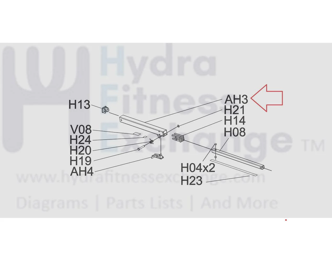 Horizon Fitness CT5.4 T101-04 Treadmill Sleeve Tube Set 1000233223 - Image 3