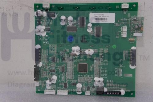 Horizon Fitness CT5.4 T101-04 Treadmill Upper Control Panel 1000300283 - Image 2