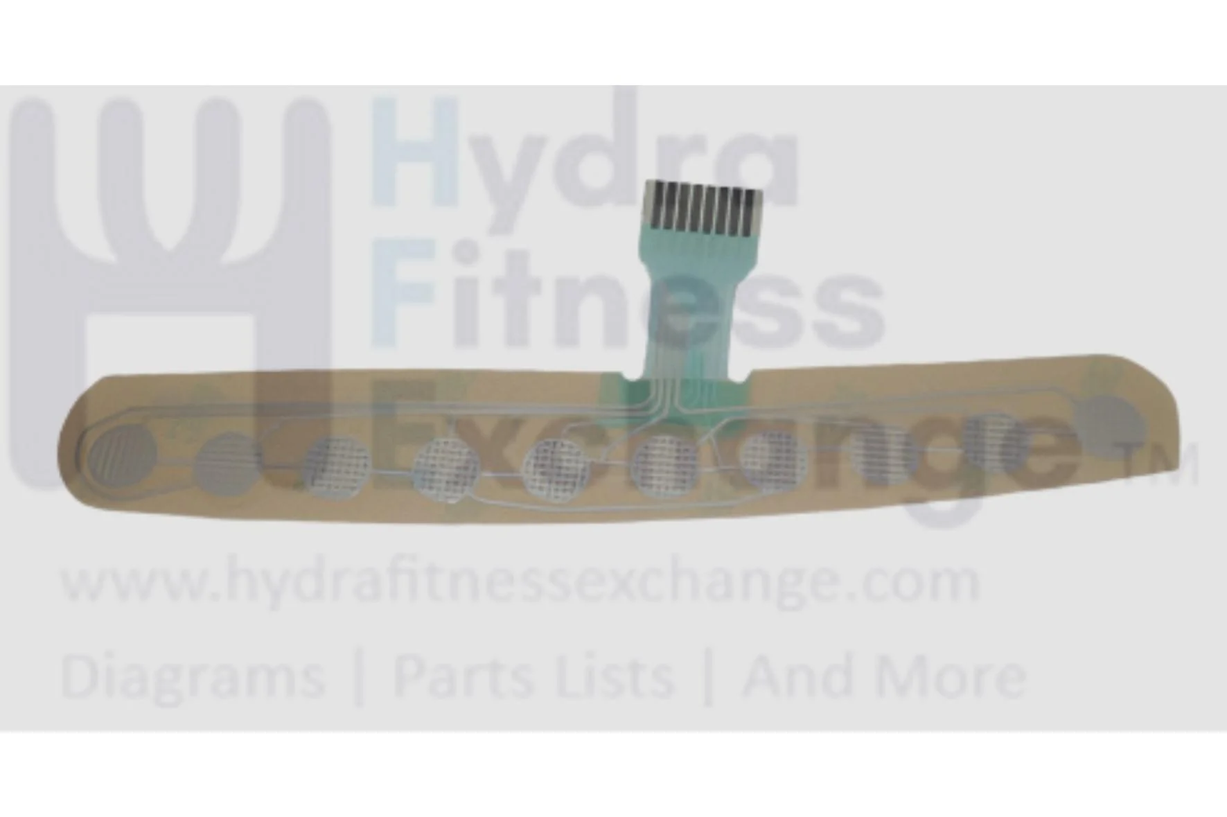 Horizon Fitness CT5.4 Treadmill Left Membrane Keypad 1000324828