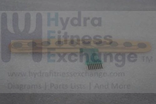 Horizon Fitness CT5.4 Treadmill Right Membrane Keypad 1000324833 - Image 2