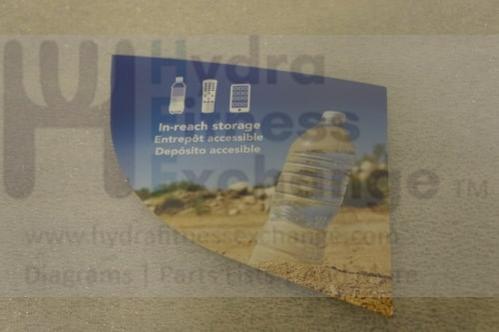Horizon Fitness Ct5.4 Treadmill Right POP Kettle Sticker 1000325746 - Image 2