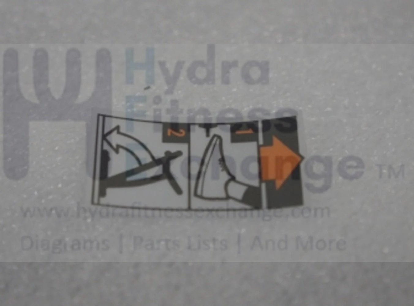 Horizon Fitness TM724 TM486 TM499 TM1000 TM1000B TM499B TM499G TM1000C TM1036 TM1042 Treadmill Warning Label Pet Hook 1000300812 - Image 2