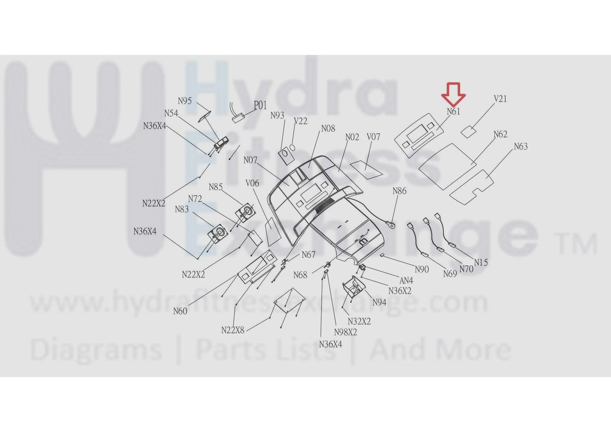 Horizon Fitness CT7.1 T102 Treadmill English Overlay 1000103263 - Image 3