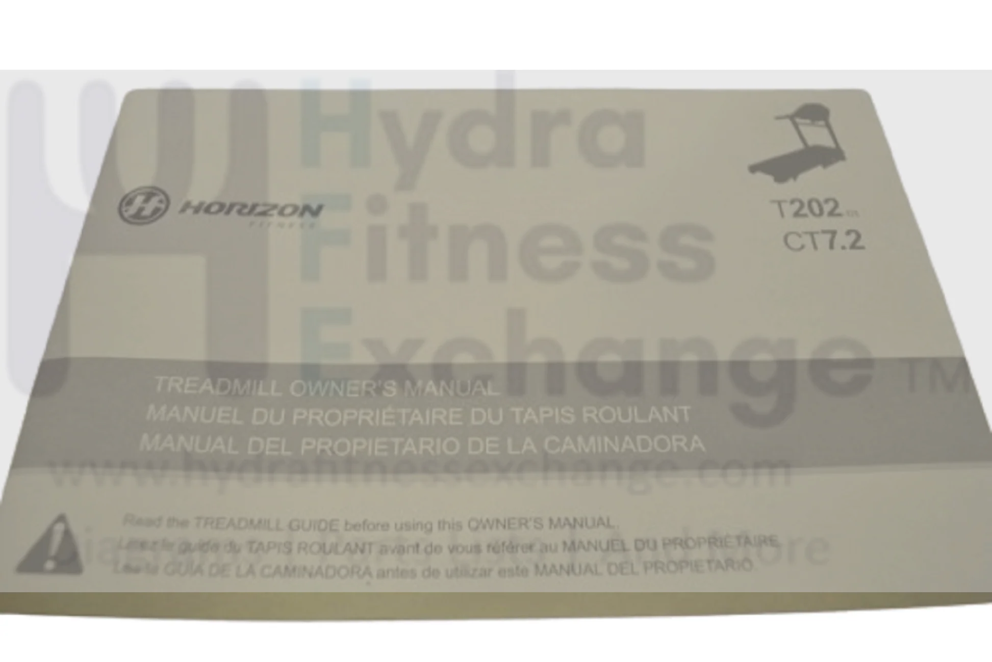 Horizon Fitness CT7.2 T202-03 Treadmill Manual Manipulate Assembly 1000300575